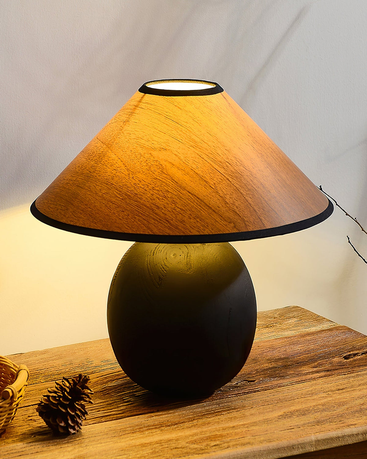 Dunmiia Japandi Table Lamp