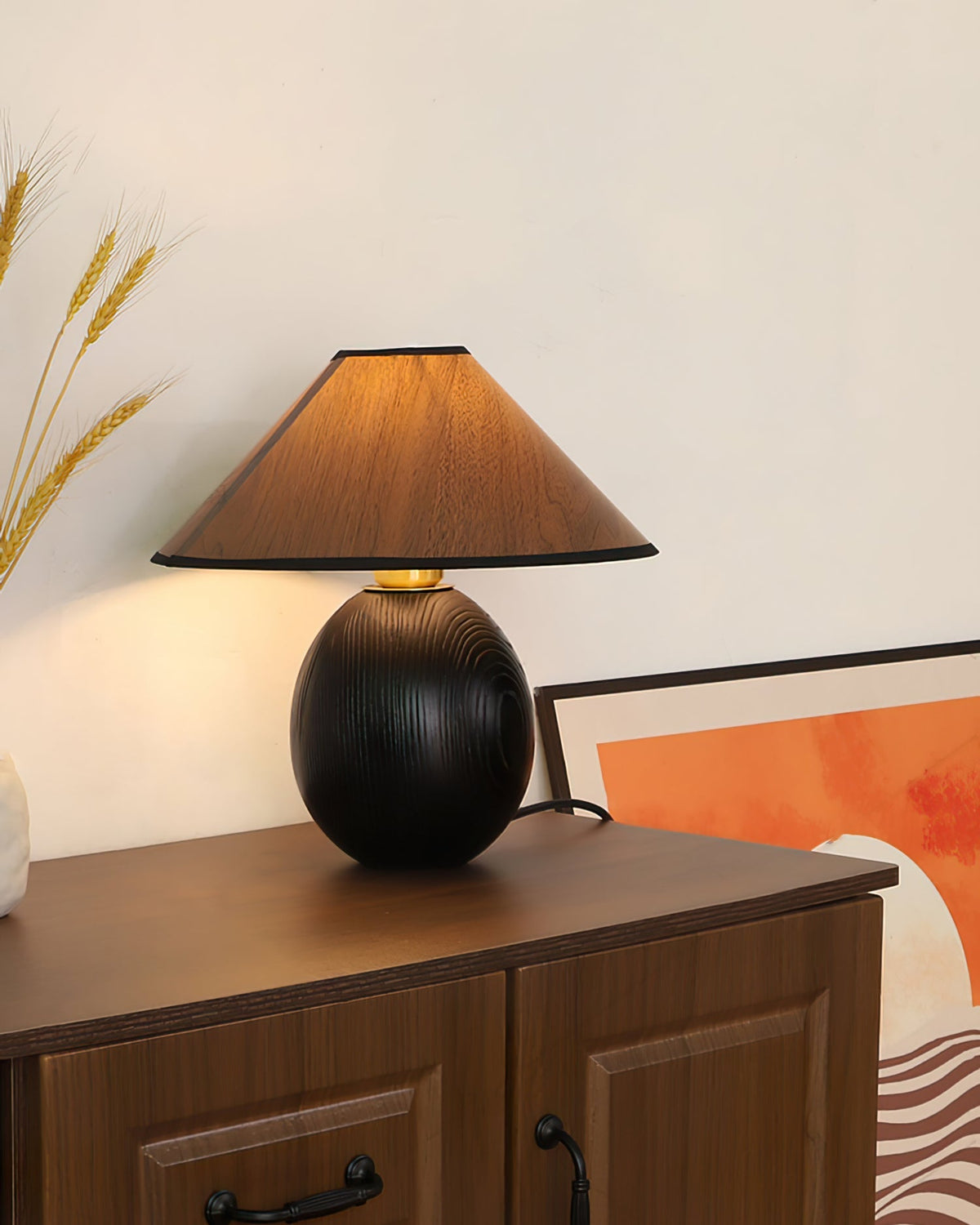 Dunmiia Japandi Table Lamp