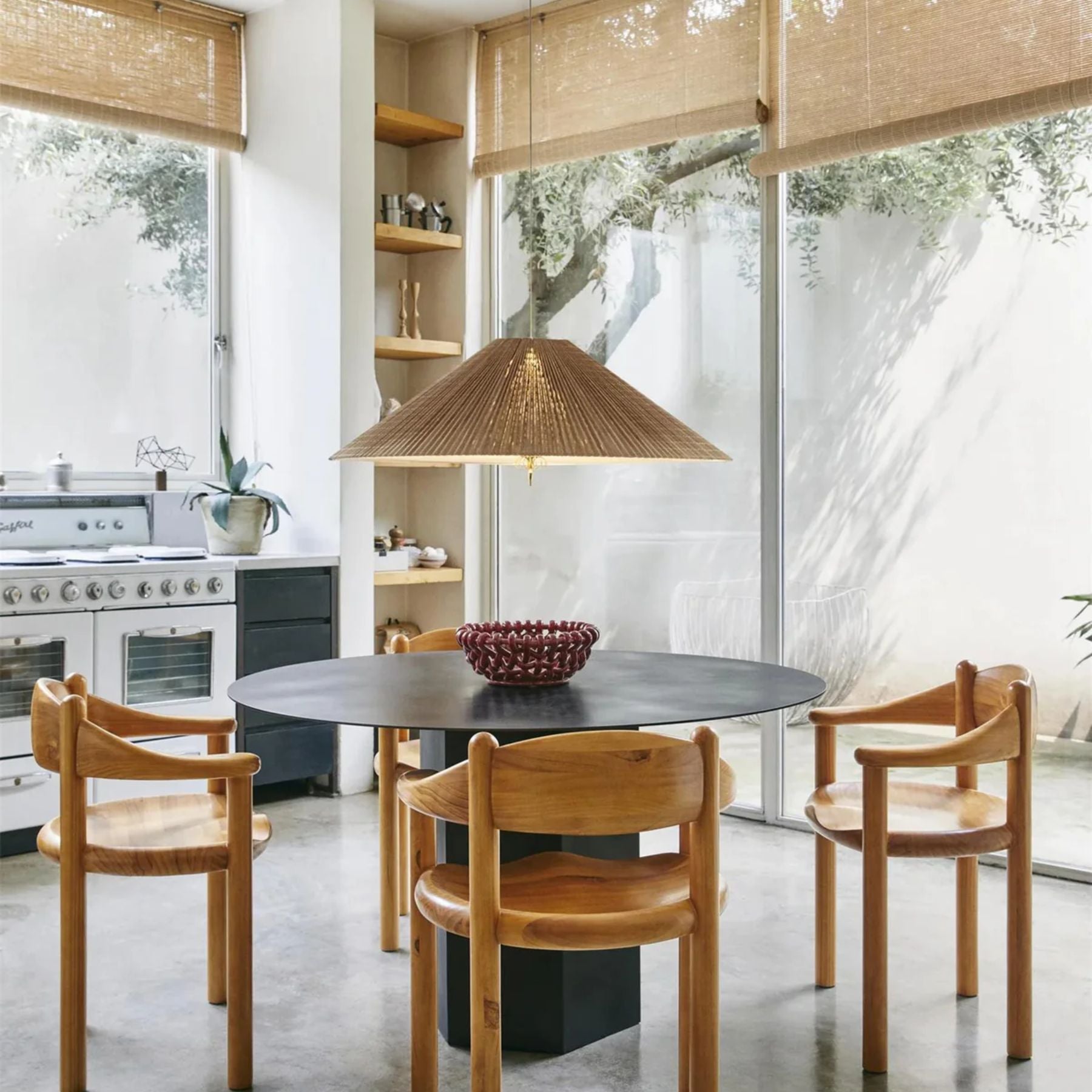 Smolez Japandi Style Pendant Light
