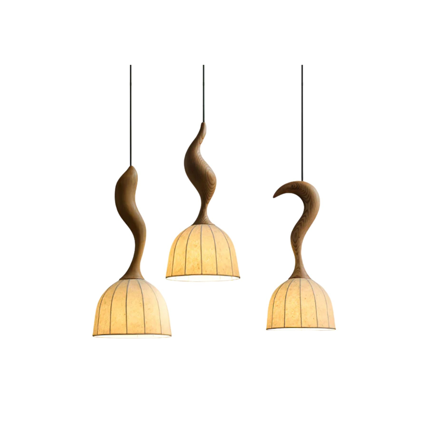 Selinto Wooden Pendant Light