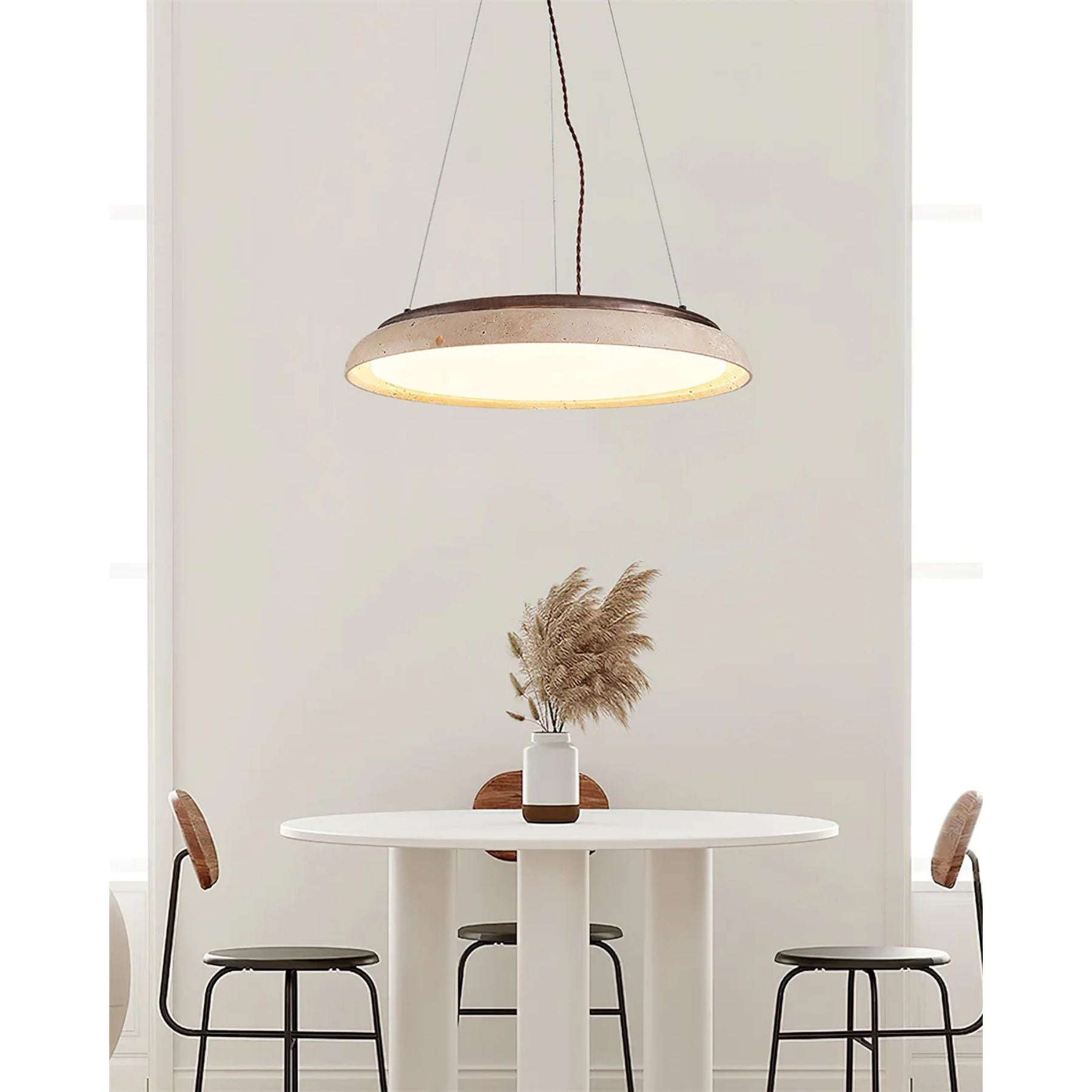 Depiara Natural Stone Pendant Light
