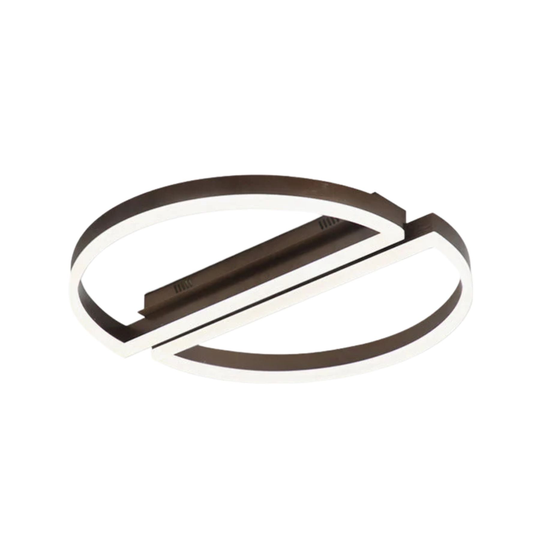 Zipler Double Half-Round Ceiling Light
