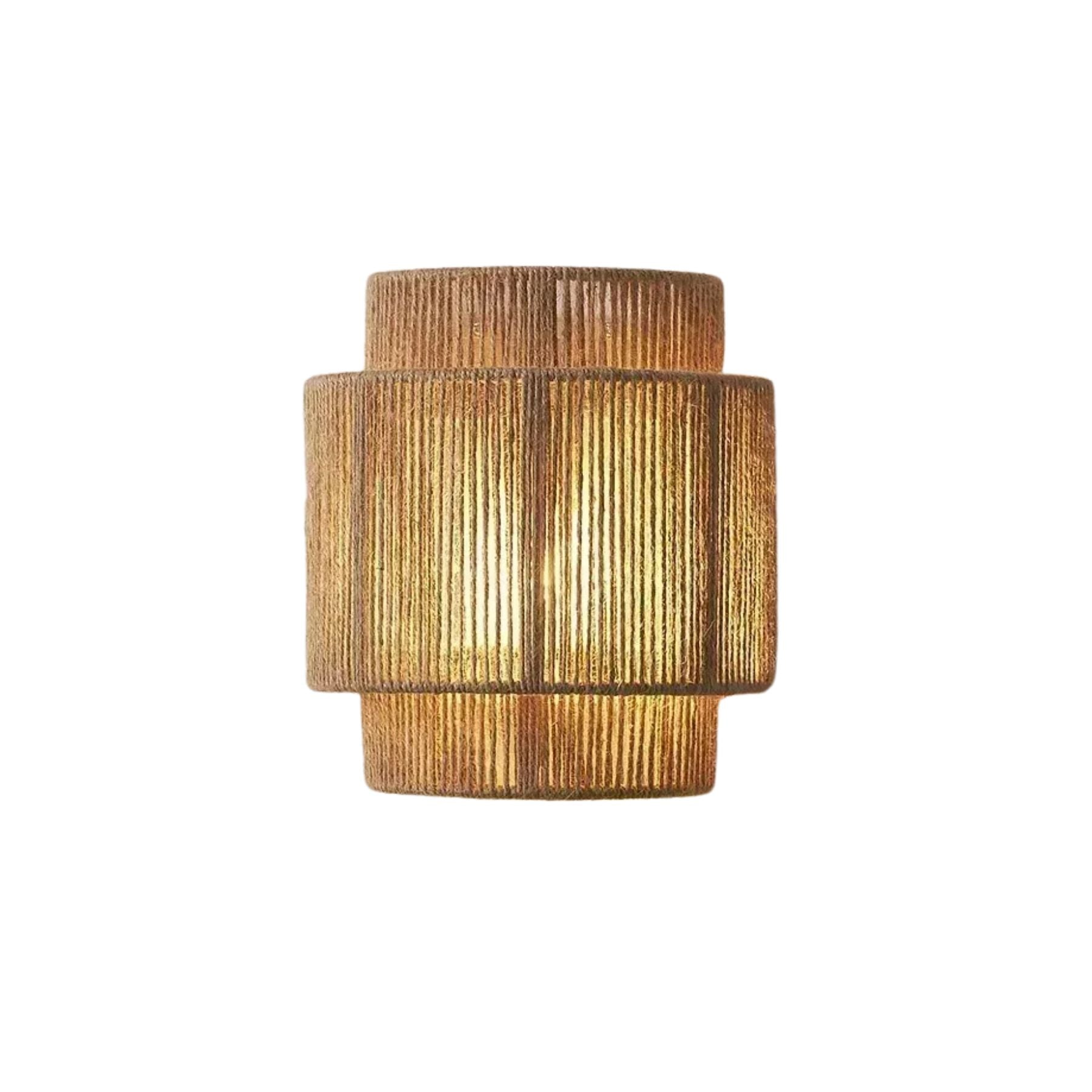 Ozu Hemp Rope Wall Light