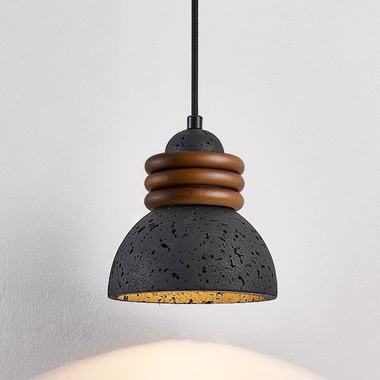 Kuro Travertine Pendant Light