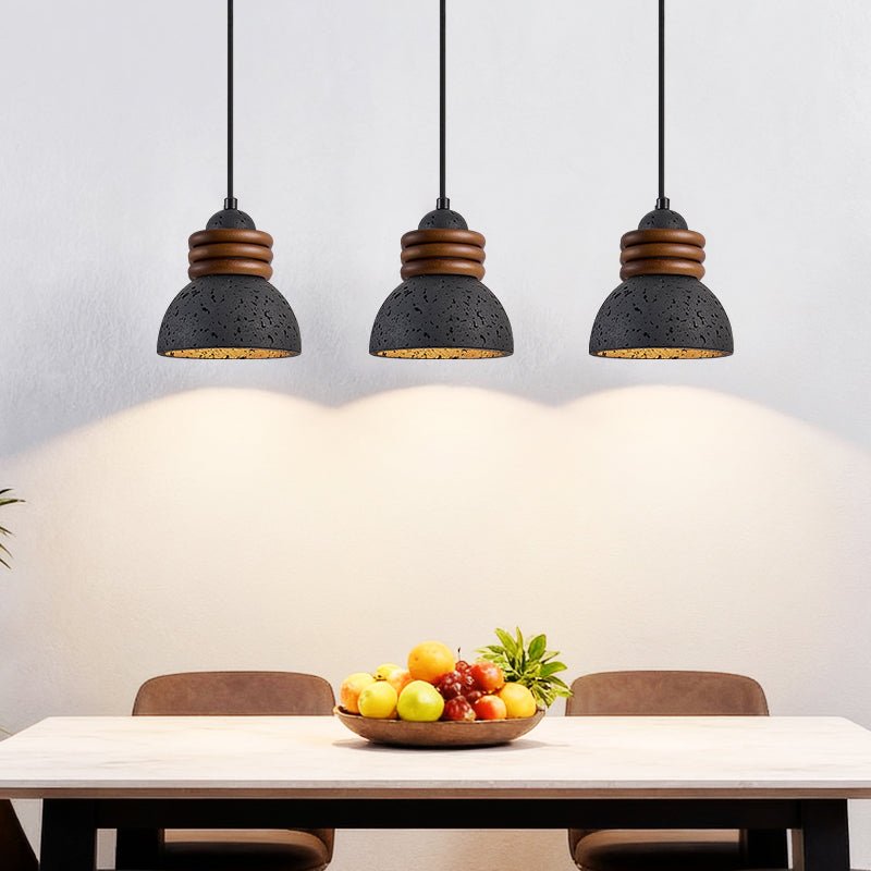 Kuro Travertine Pendant Light
