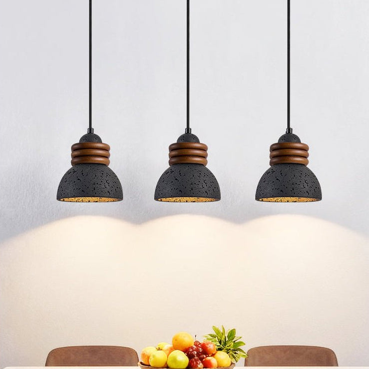 Kuro Travertine Pendant Light