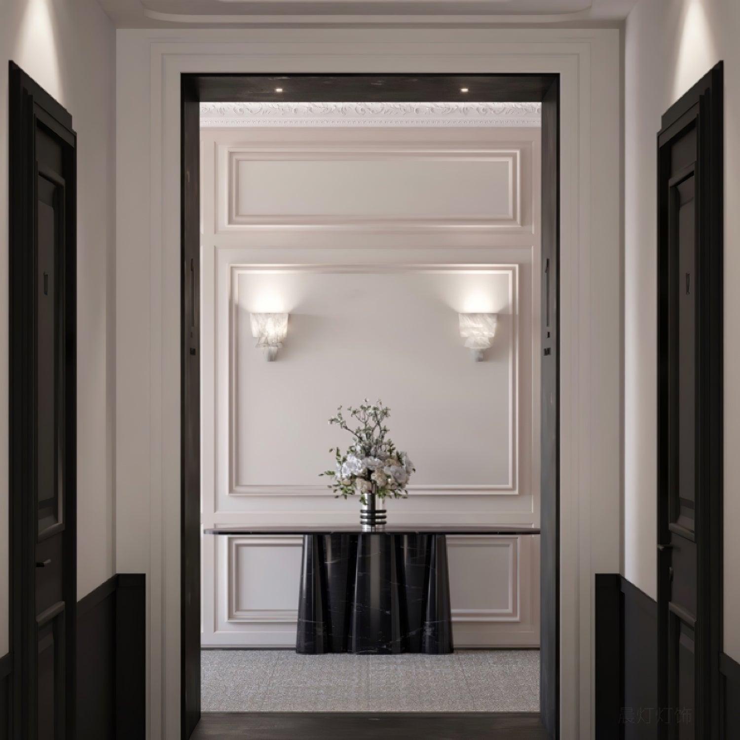 Rosvani Alabaster Wall Light