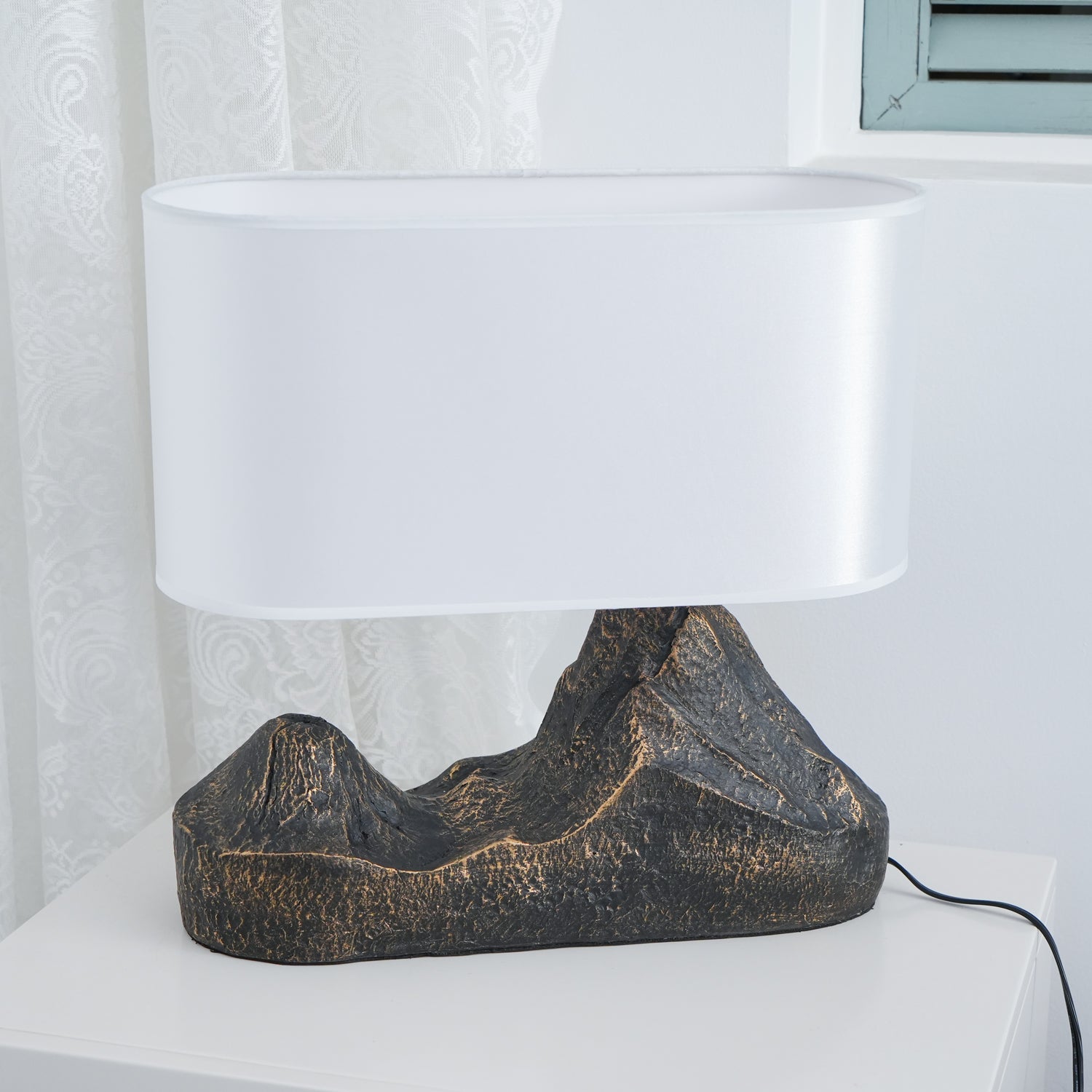 Noraya Mountain Scape Table Lamp