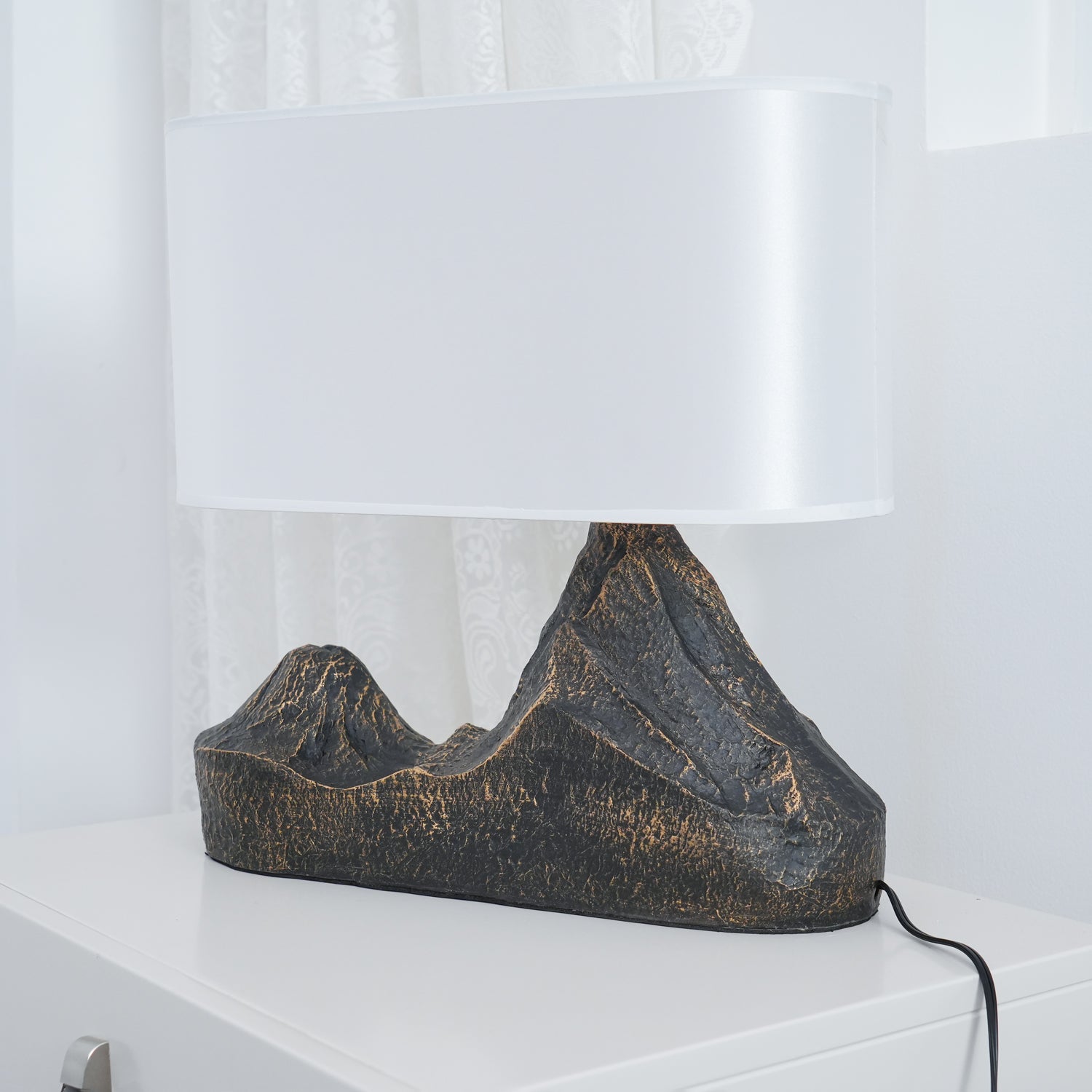 Noraya Mountain Scape Table Lamp