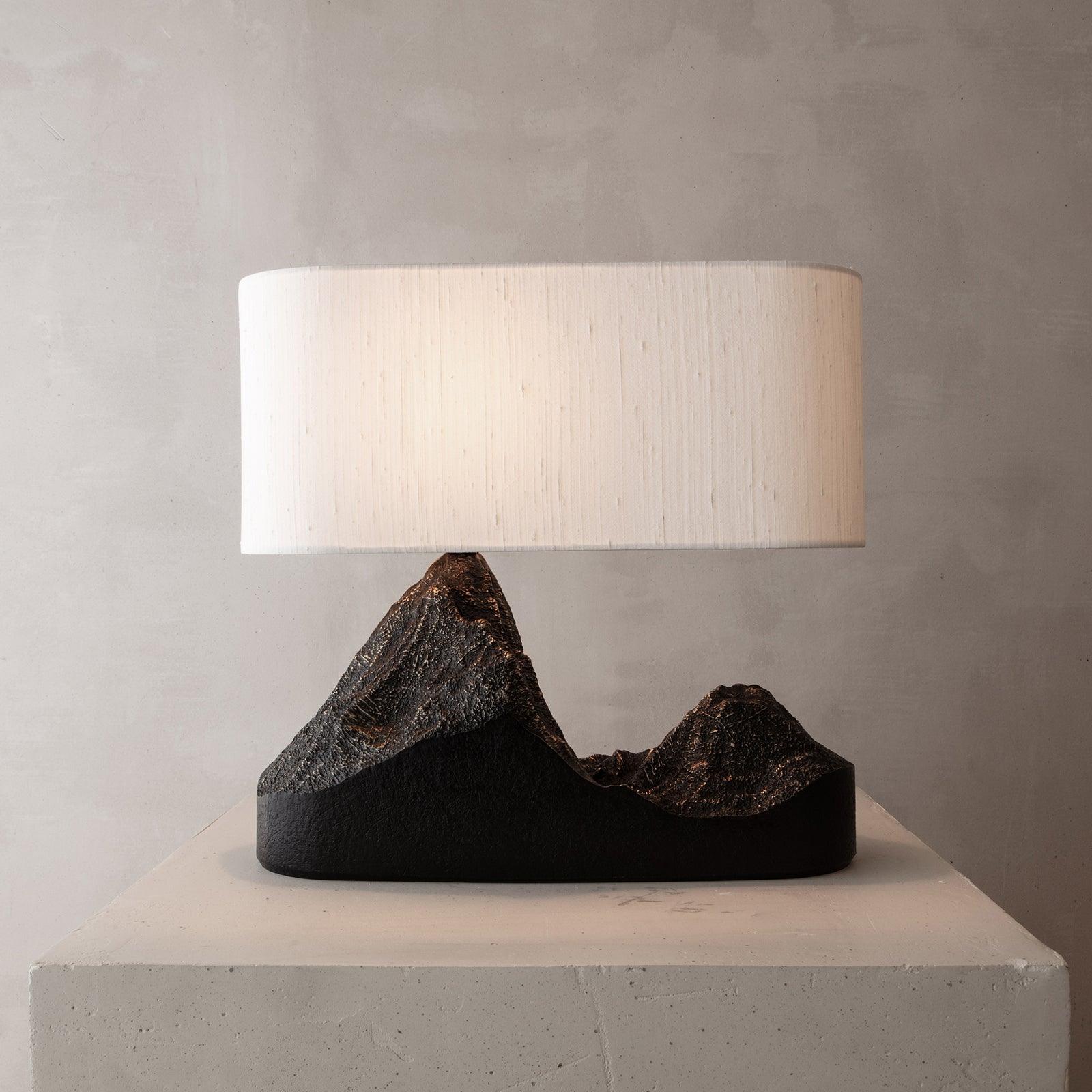 Noraya Mountain Scape Table Lamp