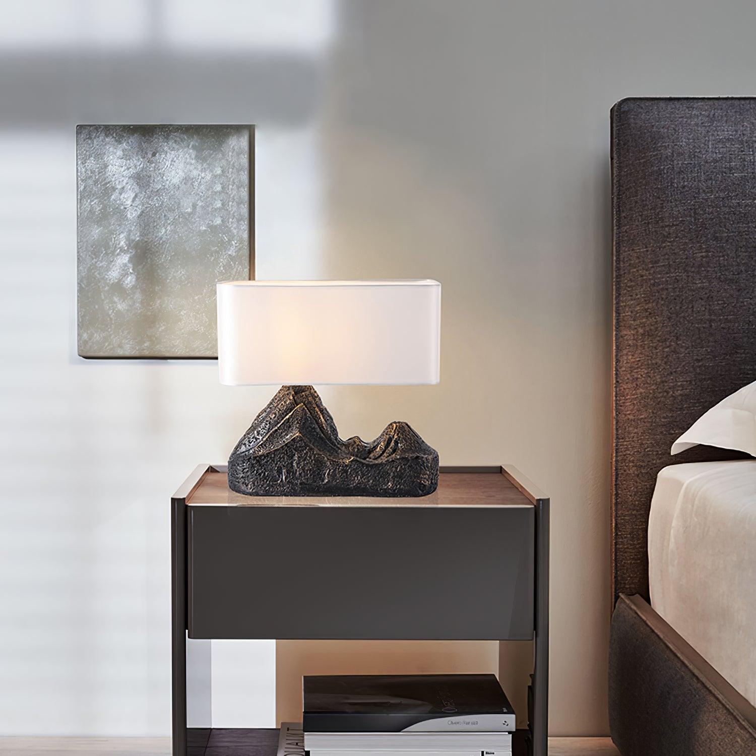 Noraya Mountain Scape Table Lamp