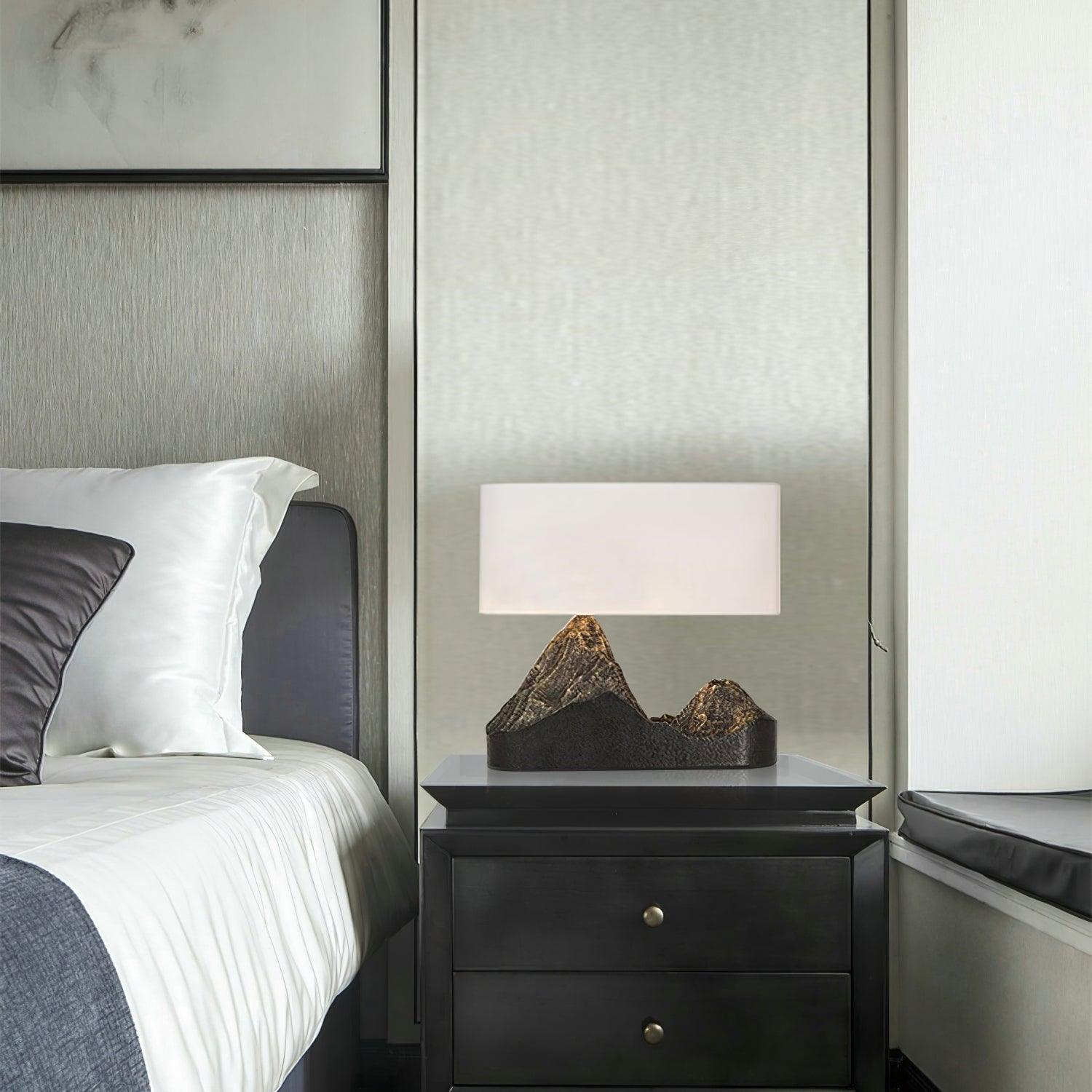 Noraya Mountain Scape Table Lamp