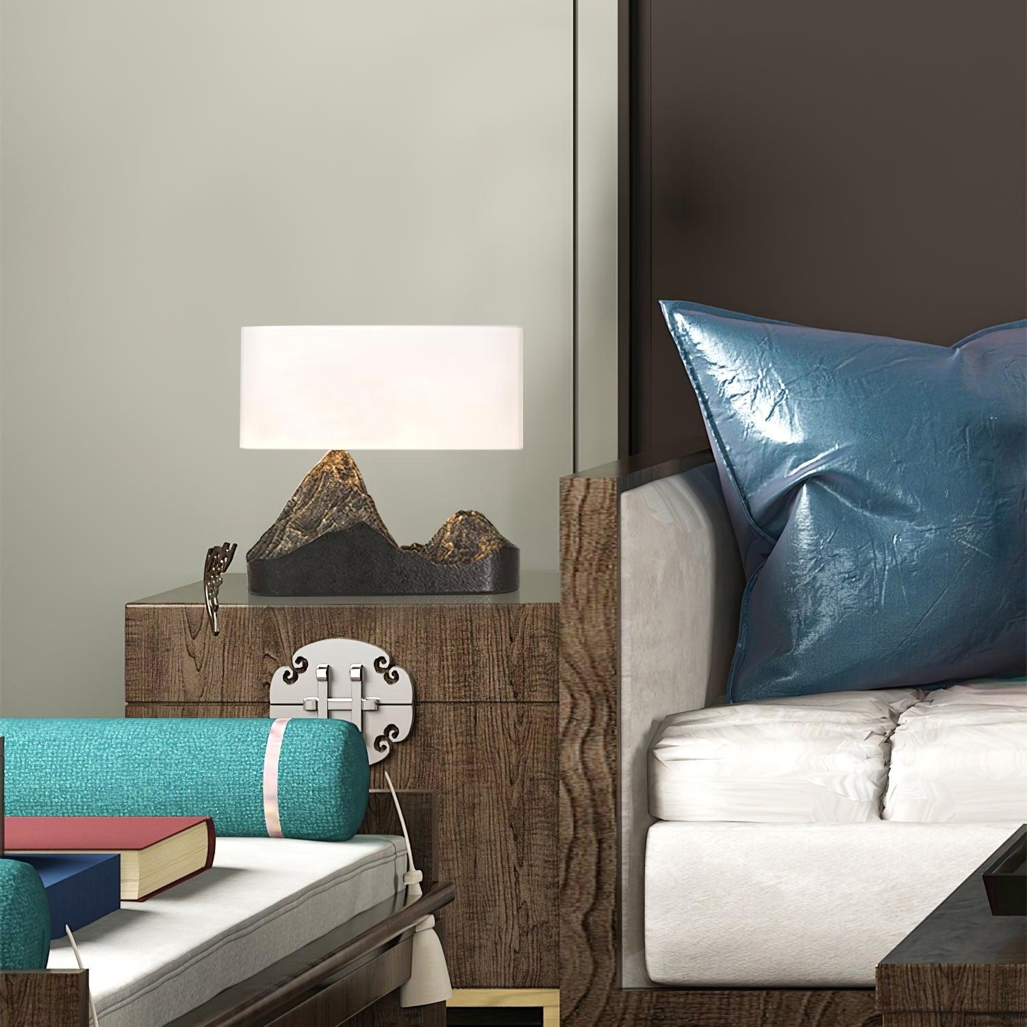 Noraya Mountain Scape Table Lamp