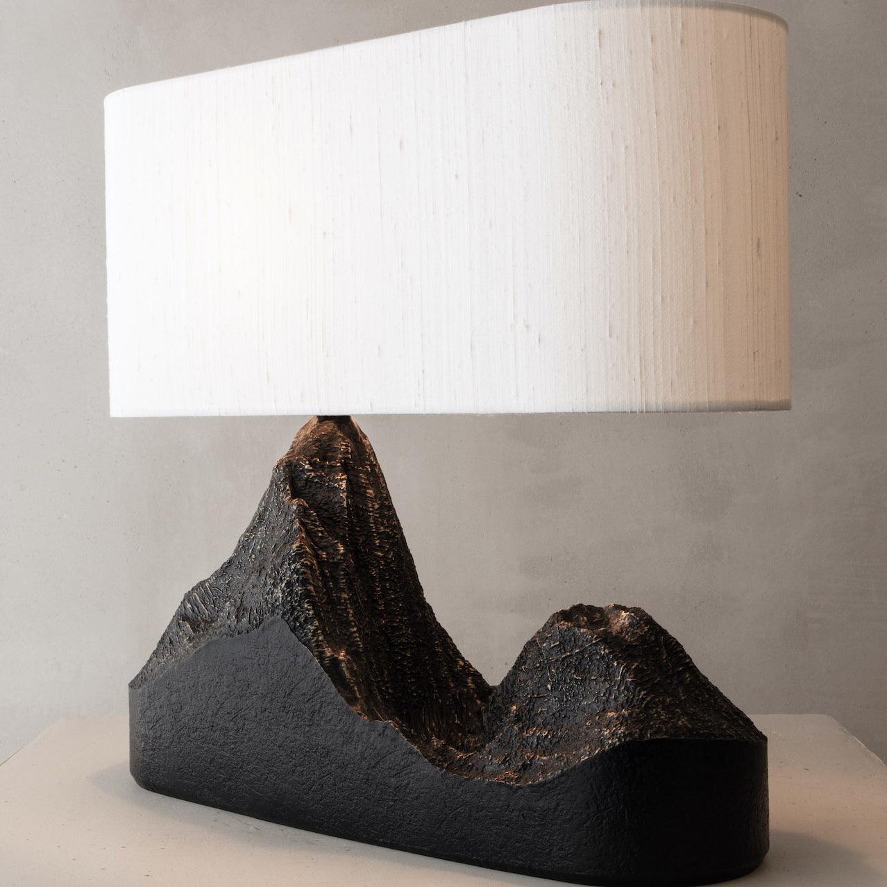 Noraya Mountain Scape Table Lamp
