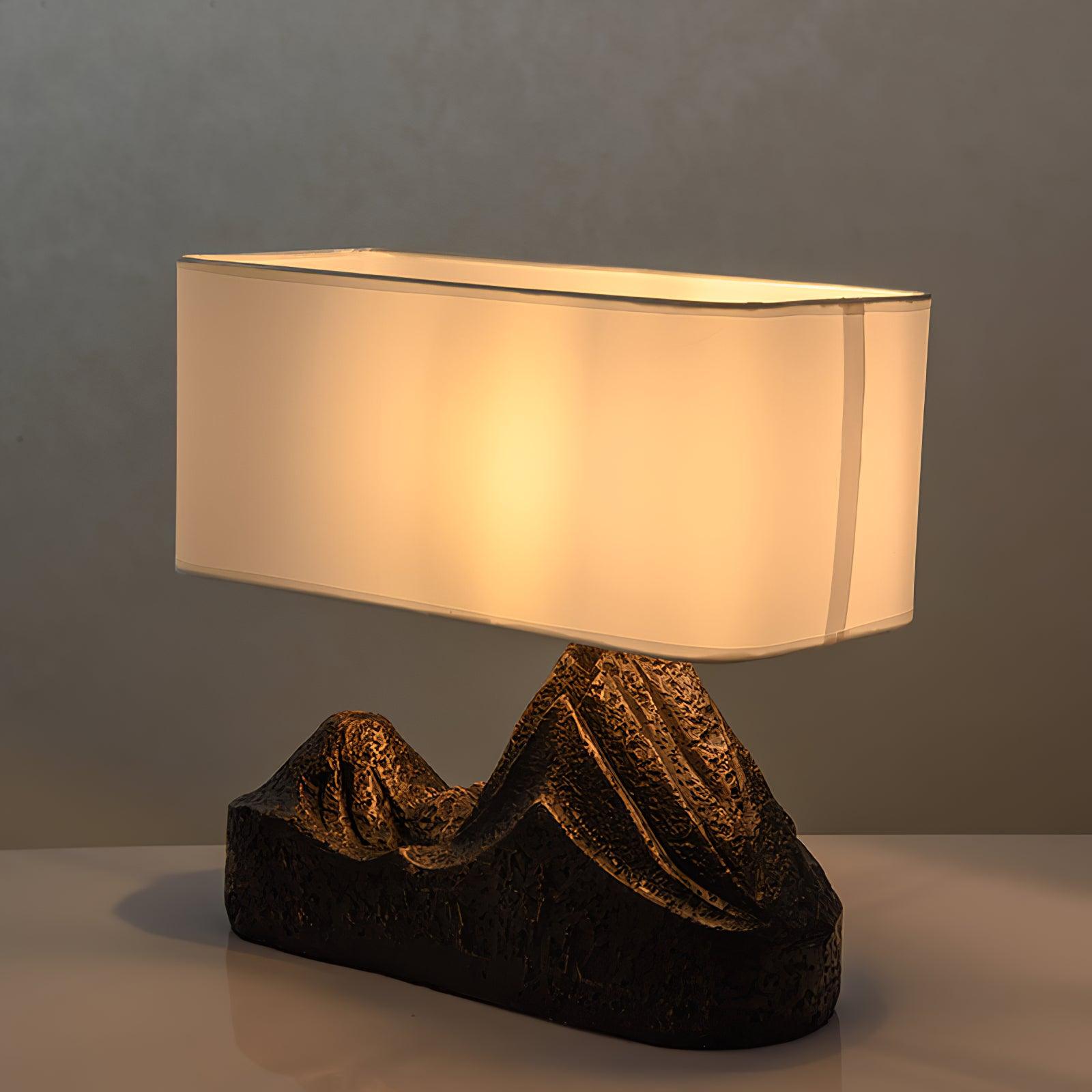 Noraya Mountain Scape Table Lamp
