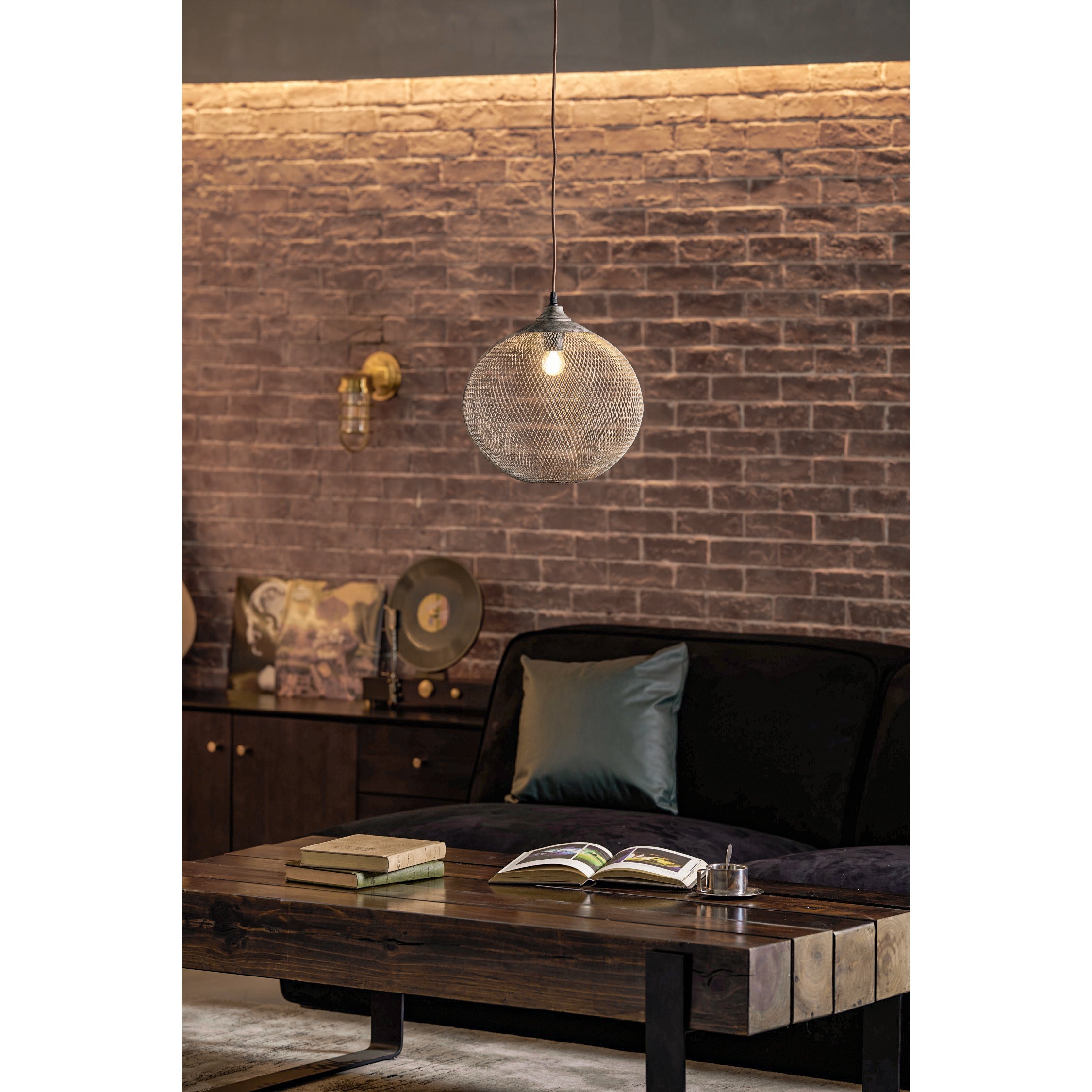 Lonester Mesh Pendant Light