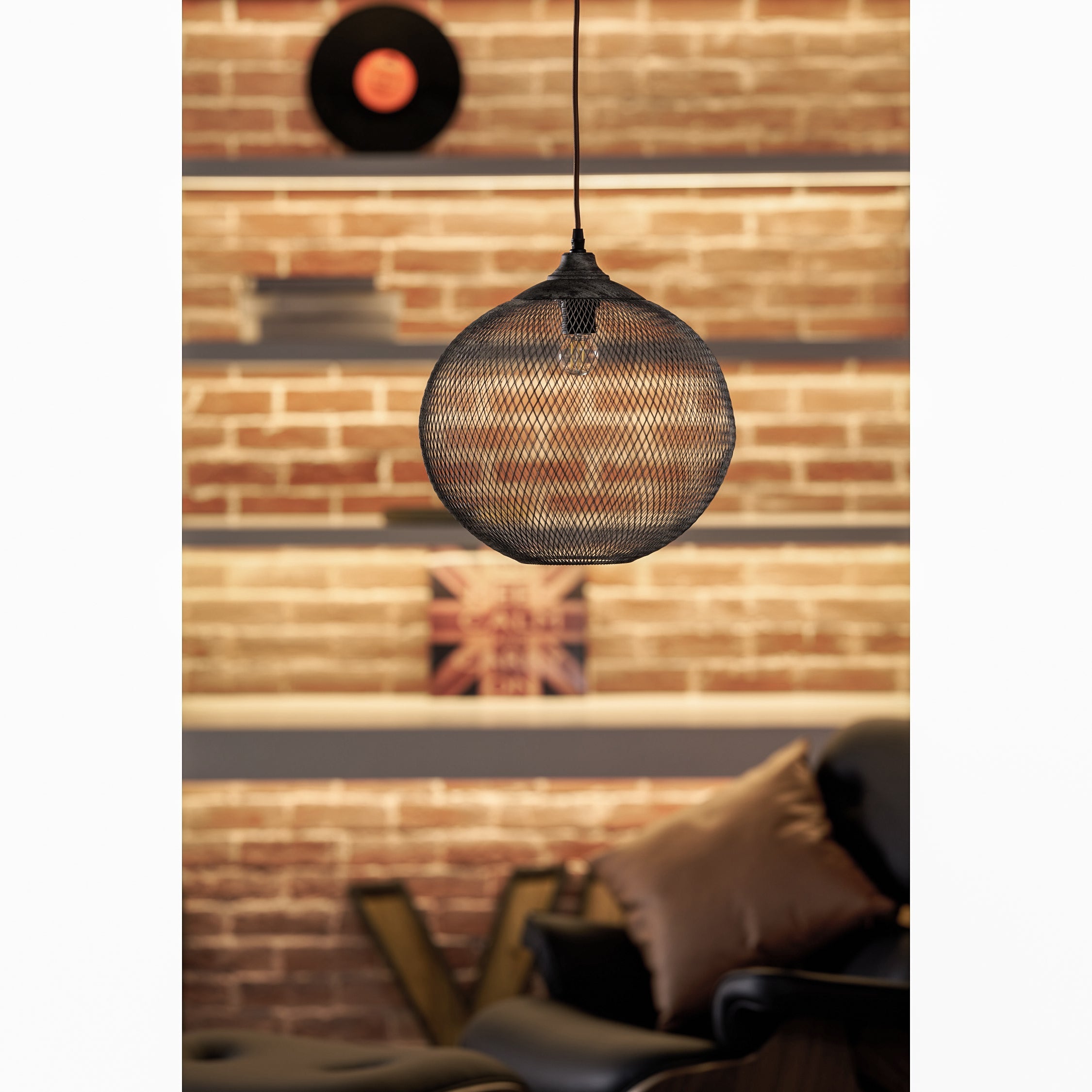 Lonester Mesh Pendant Light