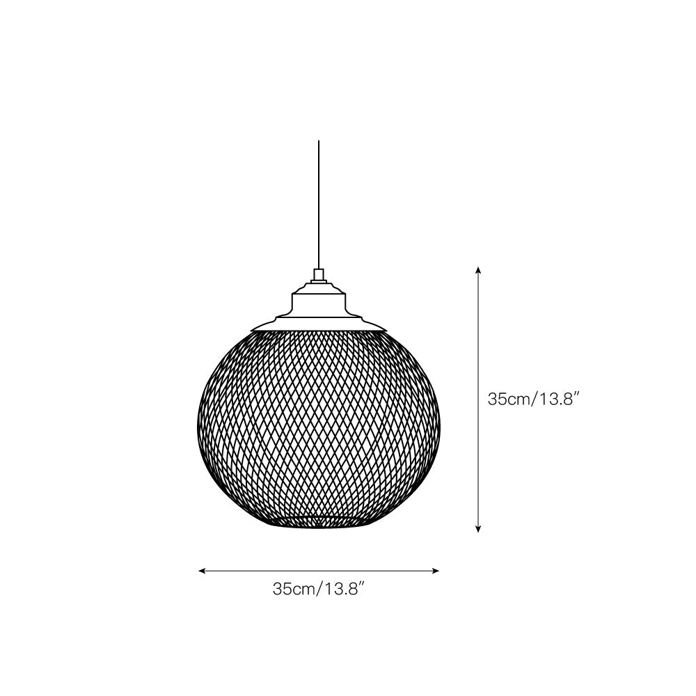 Lonester Mesh Pendant Light