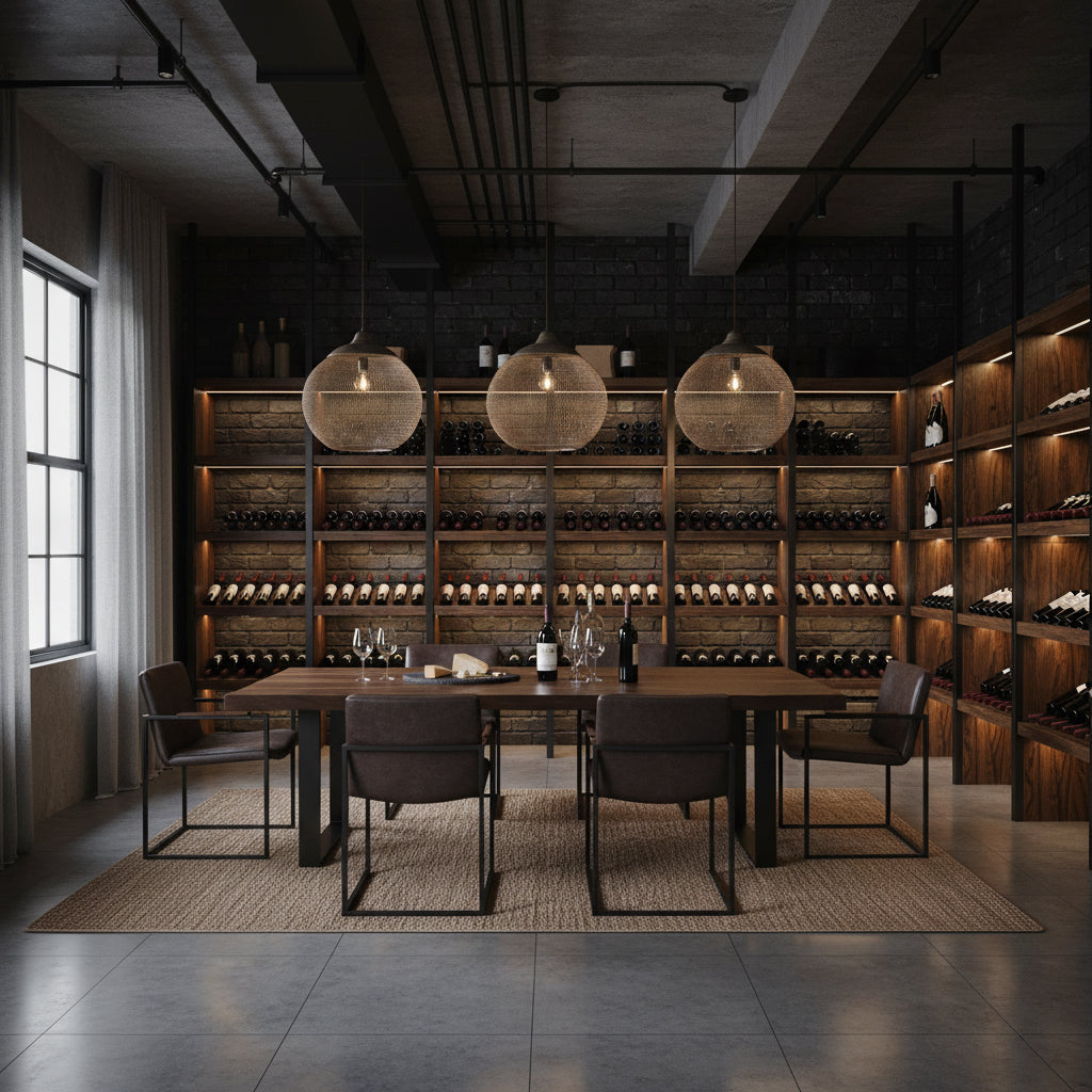 Lonester Mesh Pendant Light