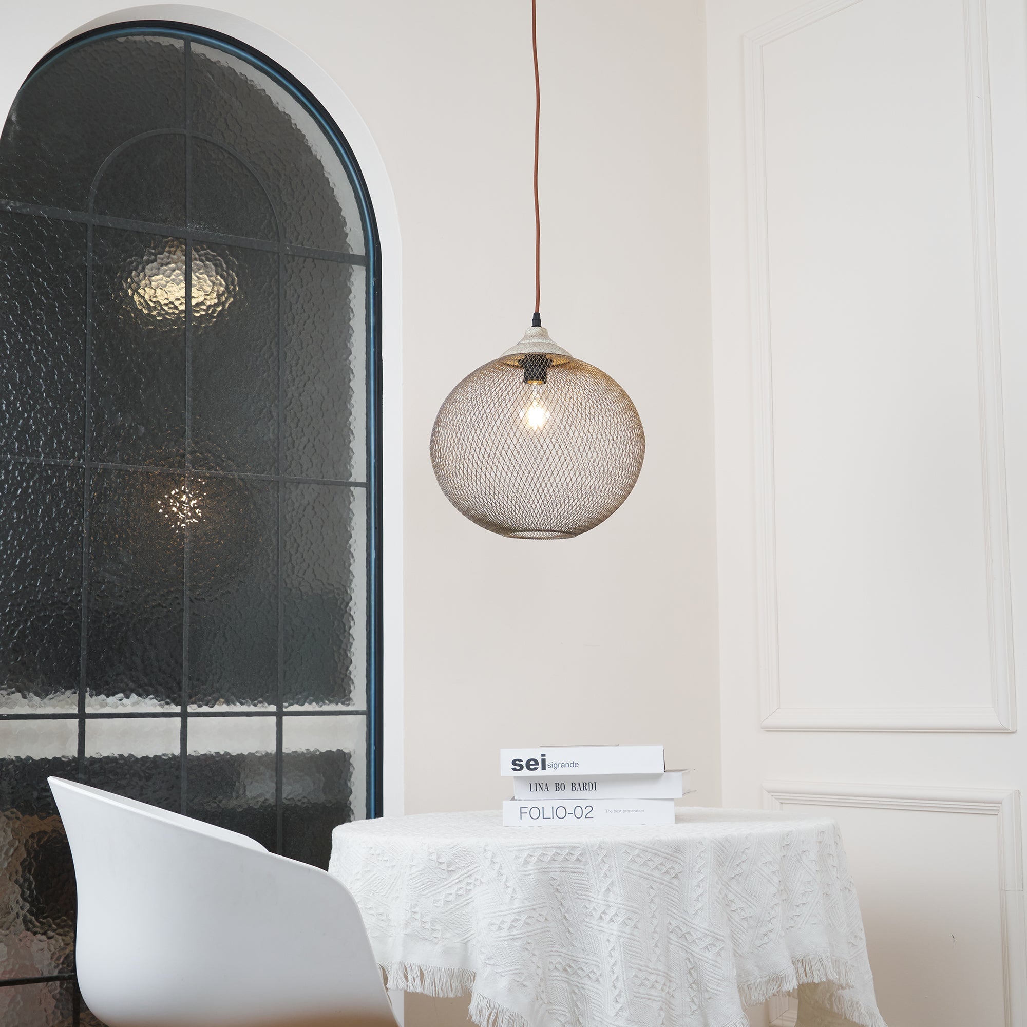 Lonester Mesh Pendant Light
