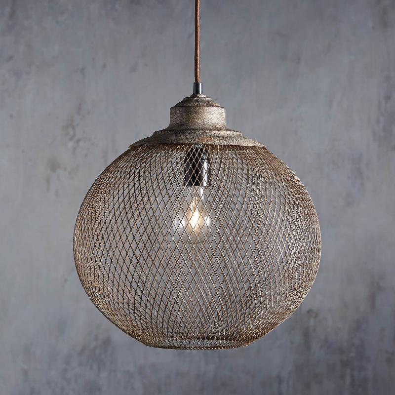 Lonester Mesh Pendant Light