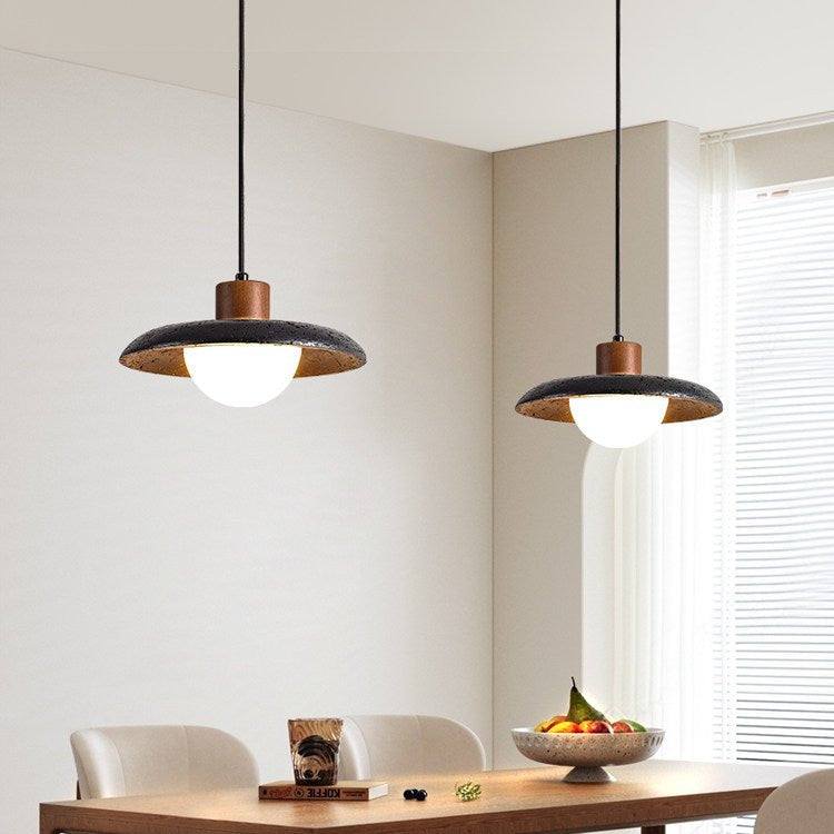 Pelyza Travertine Pendant Light