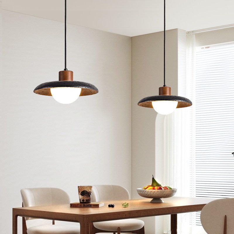 Pelyza Travertine Pendant Light