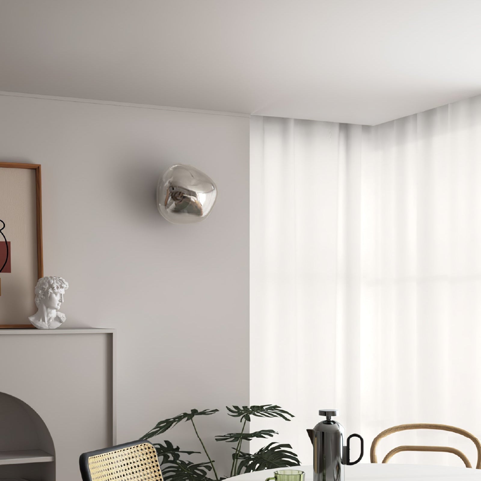 Syrlion Orb Wall Light With Plug