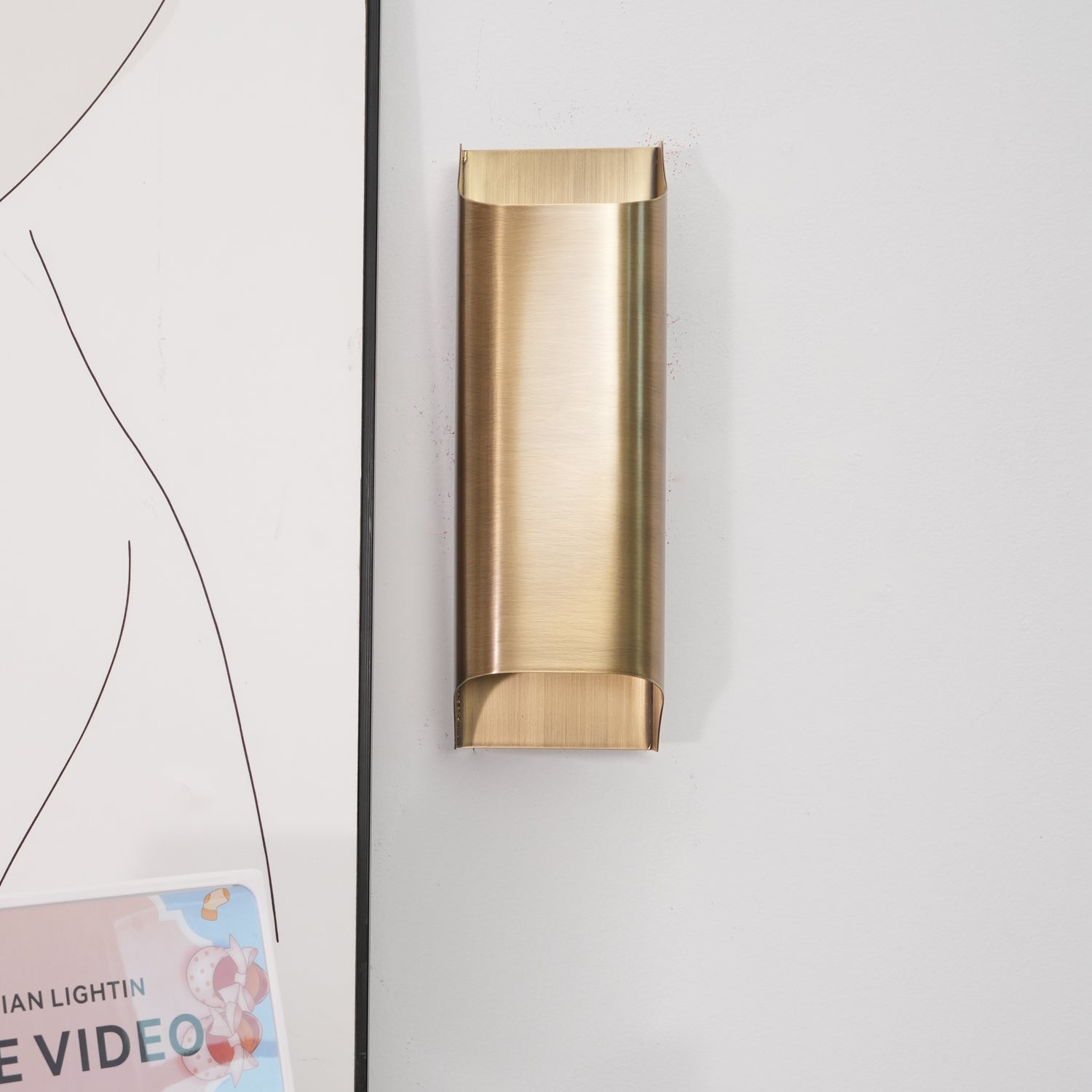 Lelo Brass Wall Light