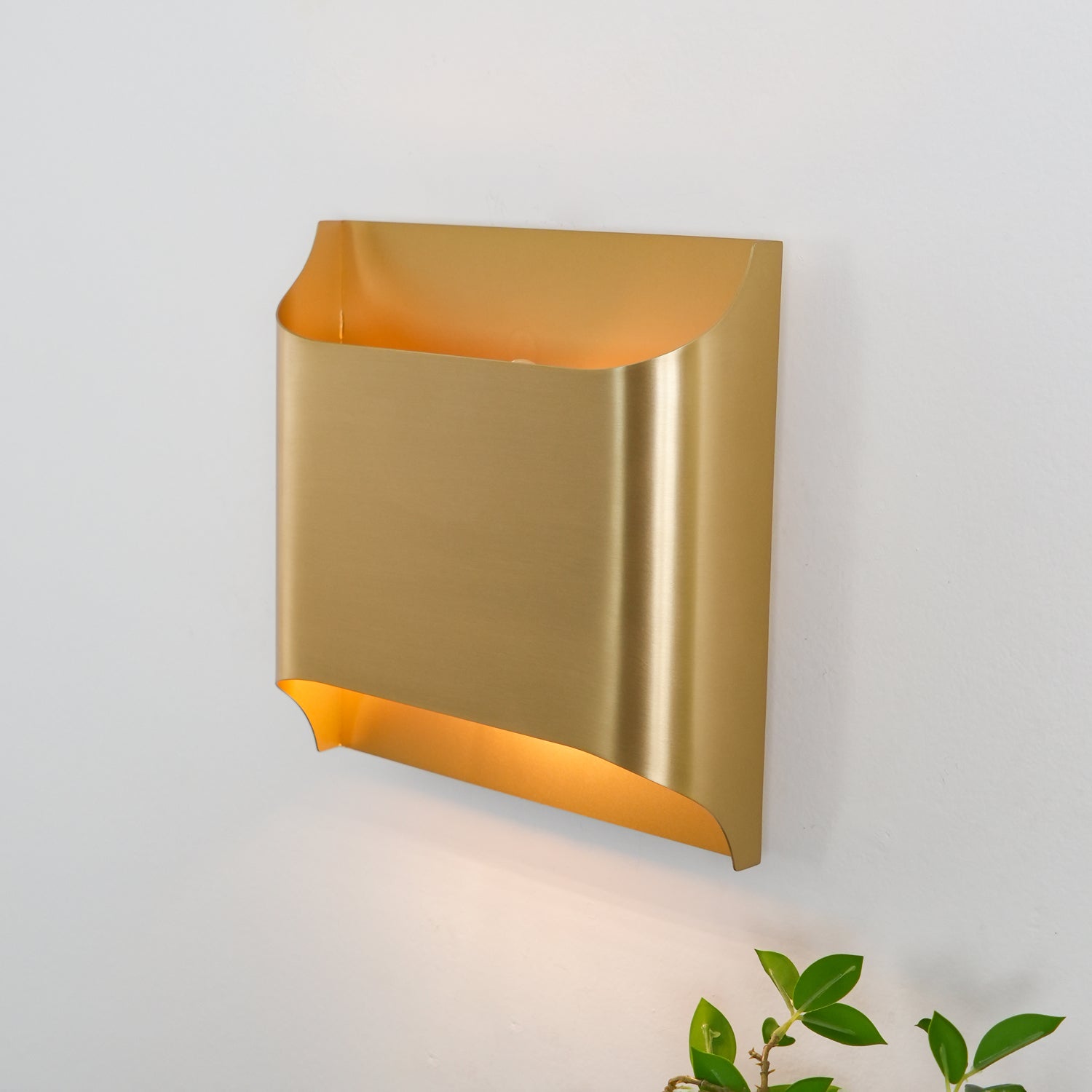 Lelo Brass Wall Light