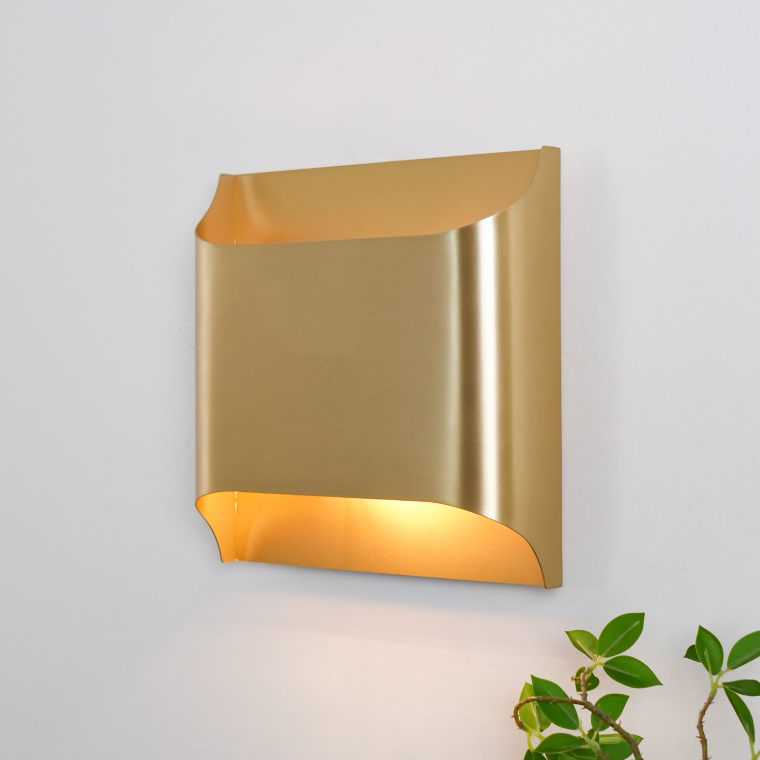 Lelo Brass Wall Light