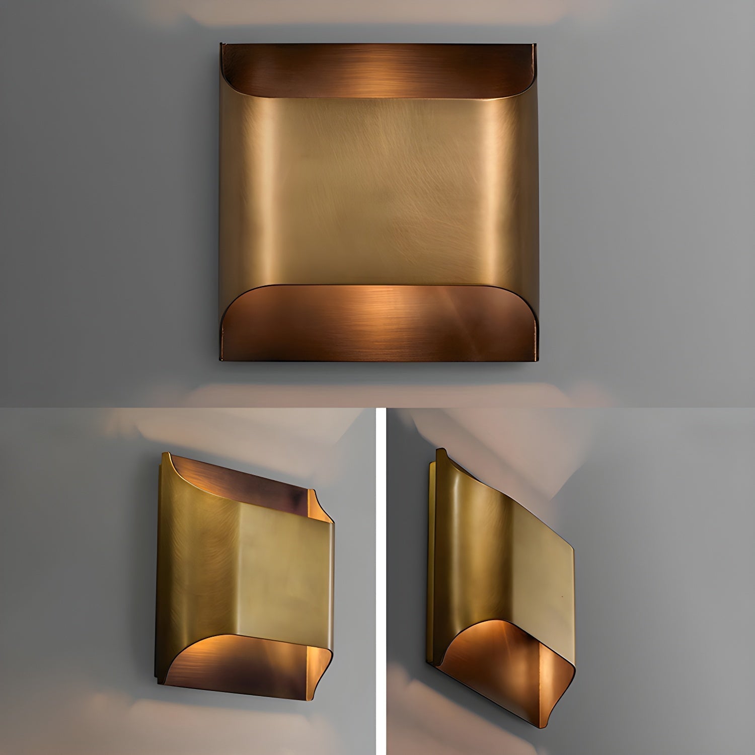 Lelo Brass Wall Light