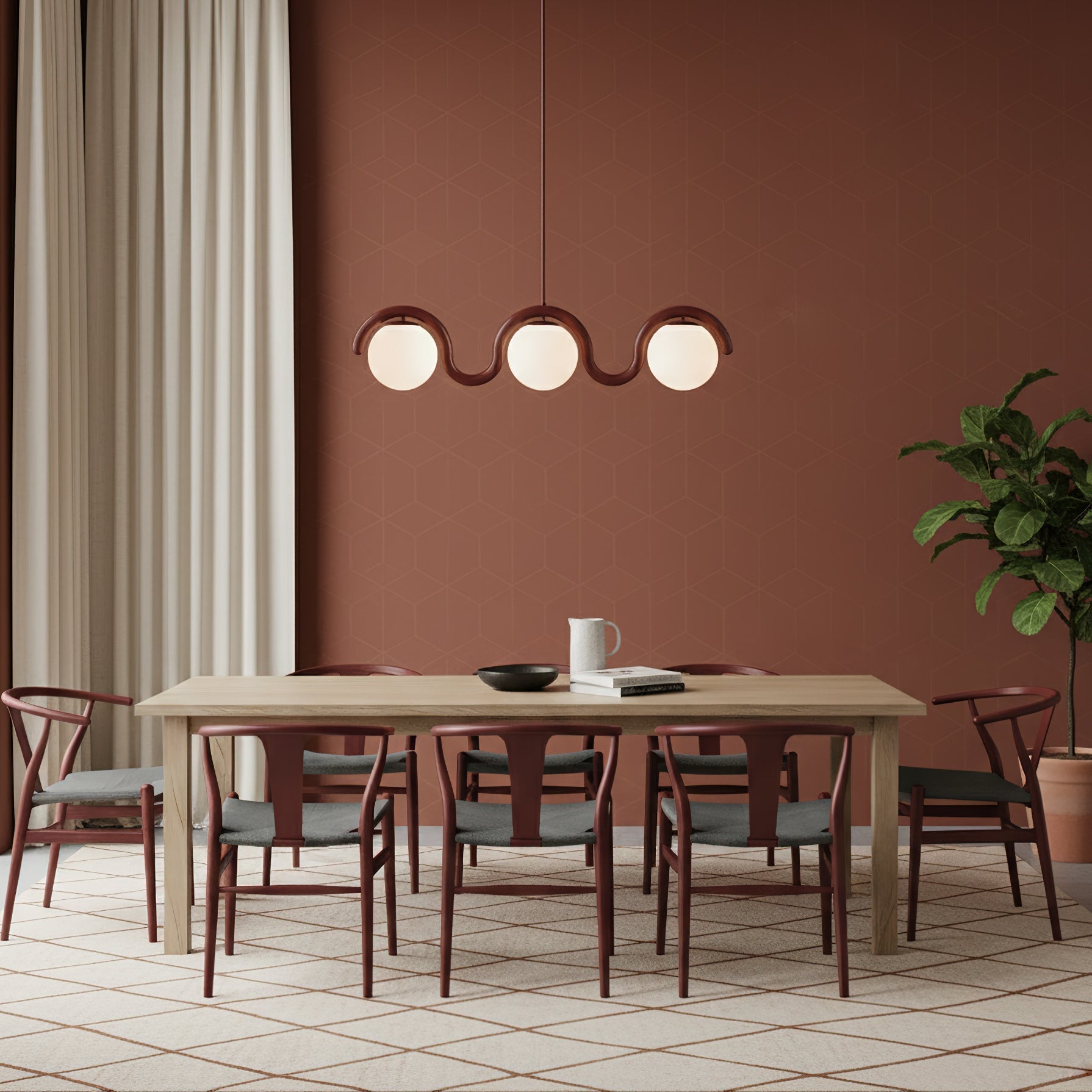 Daleroay Linear Pendant Light