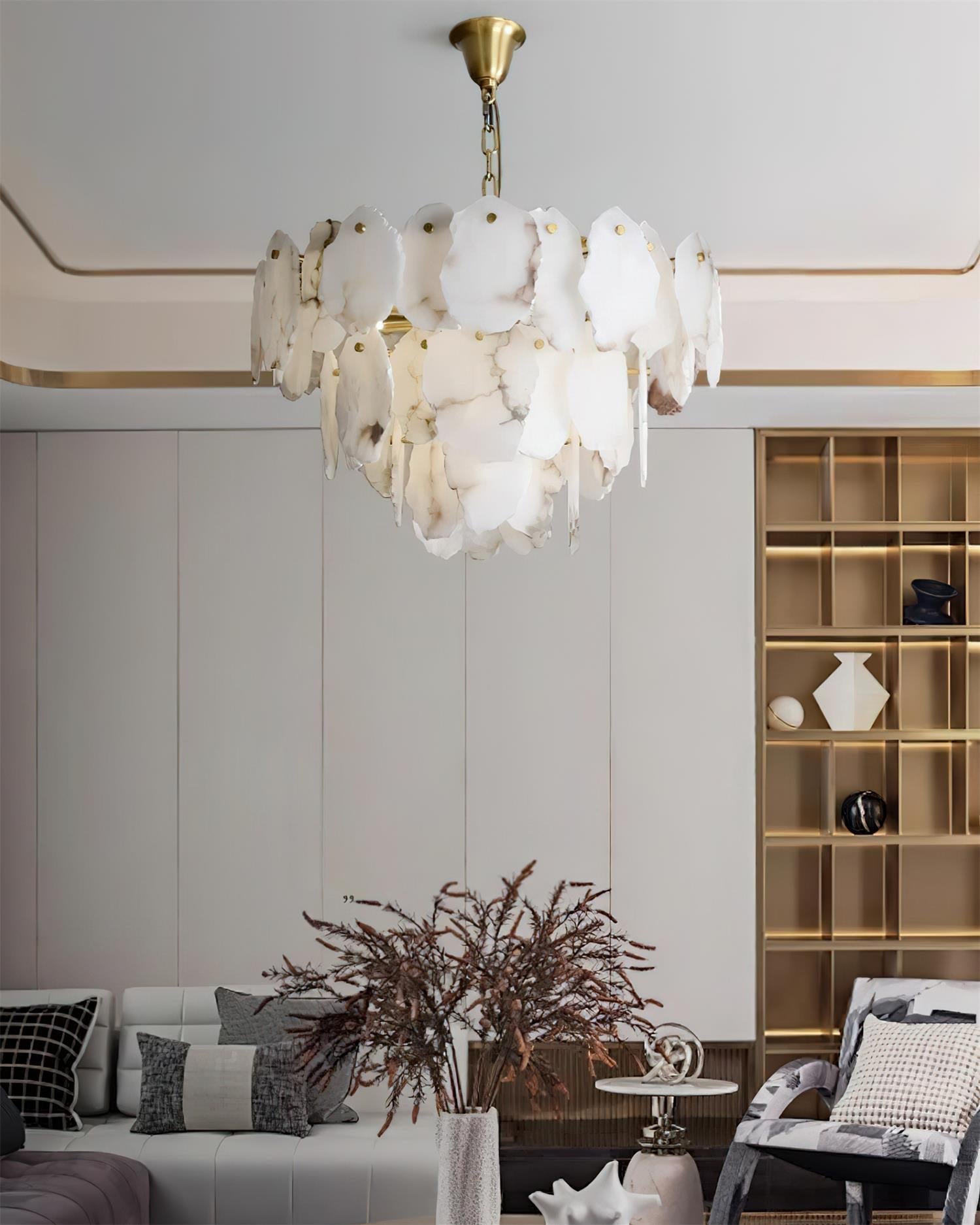 Noames Alabaster Pendant Light