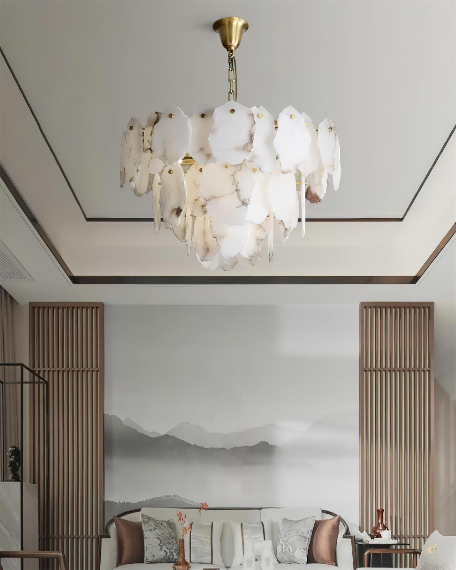 Noames Alabaster Pendant Light