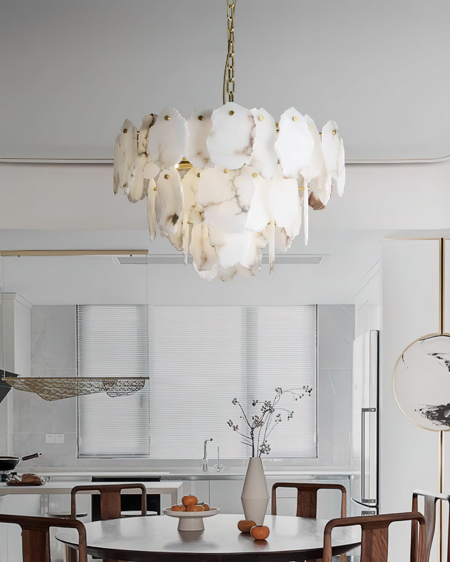 Noames Alabaster Pendant Light