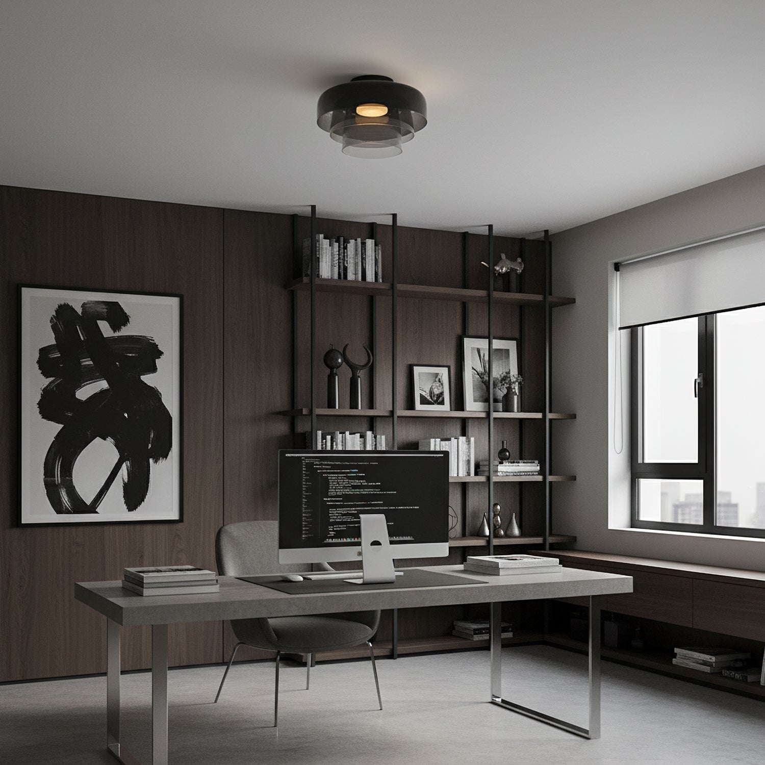 Dunton Round Ceiling Light