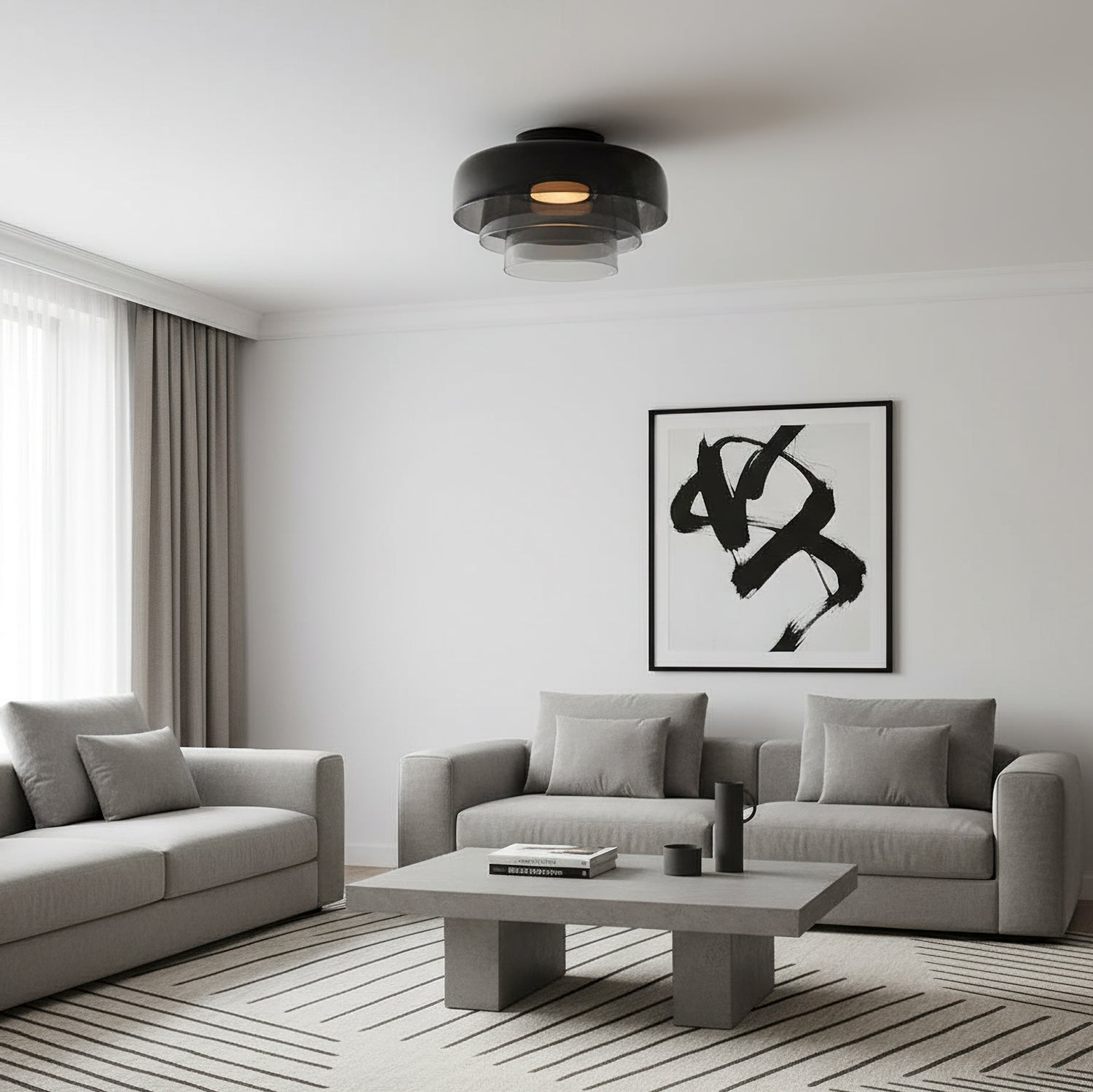 Dunton Round Ceiling Light