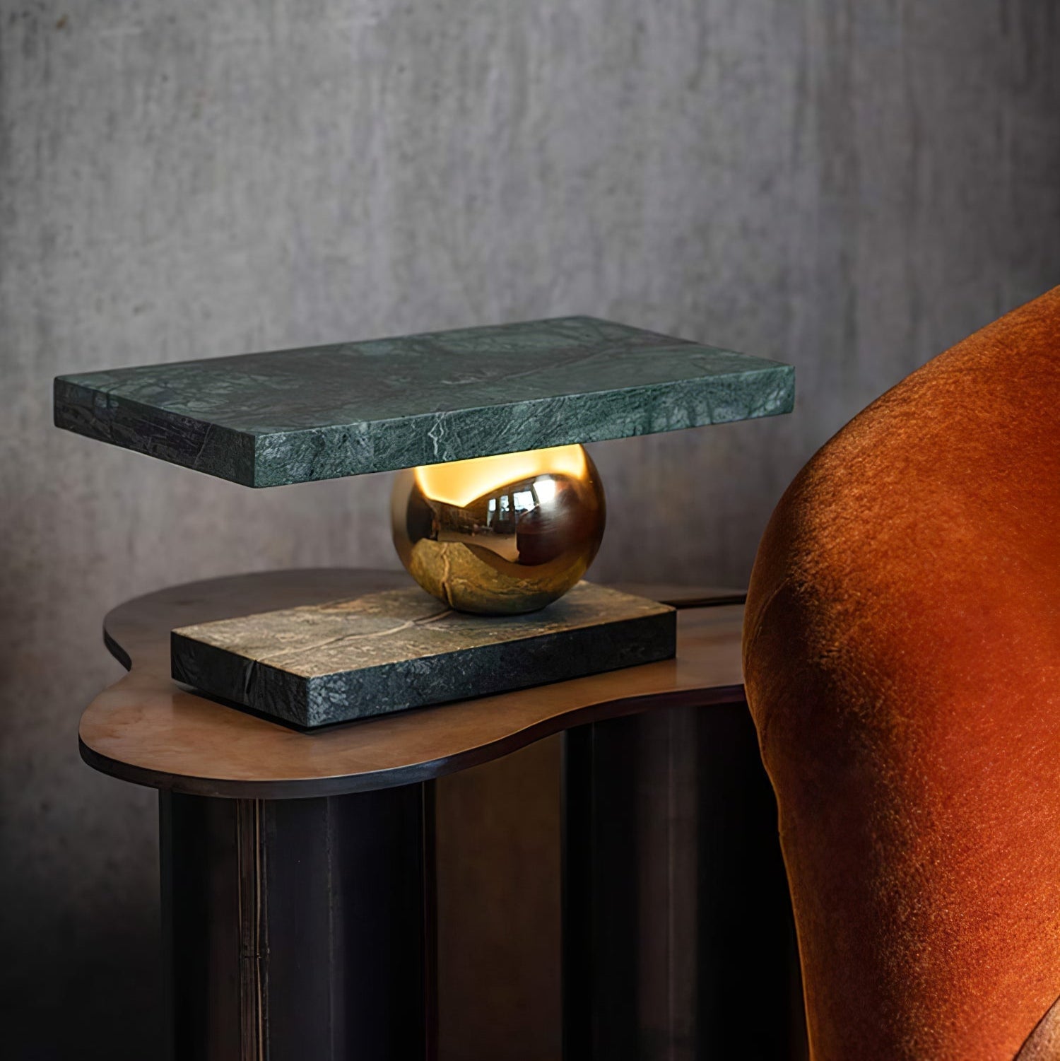 Ballsone Marble Table Lamp