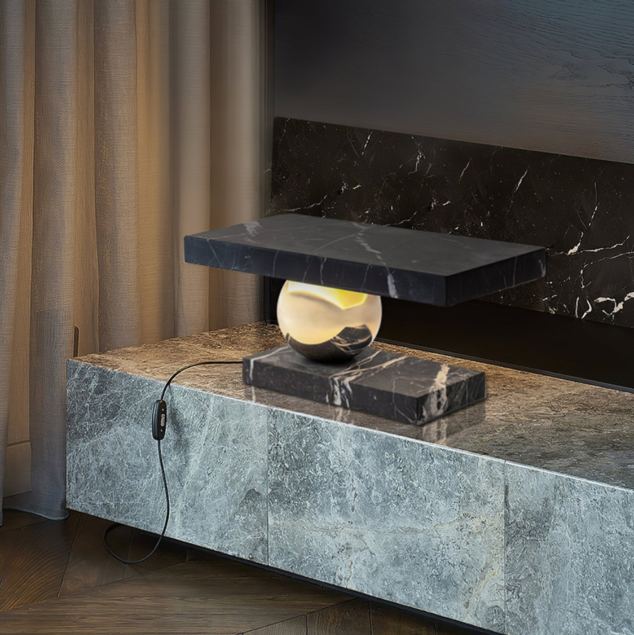Ballsone Marble Table Lamp