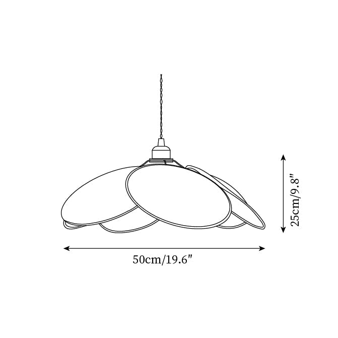 Teniana Flower Pendant Light