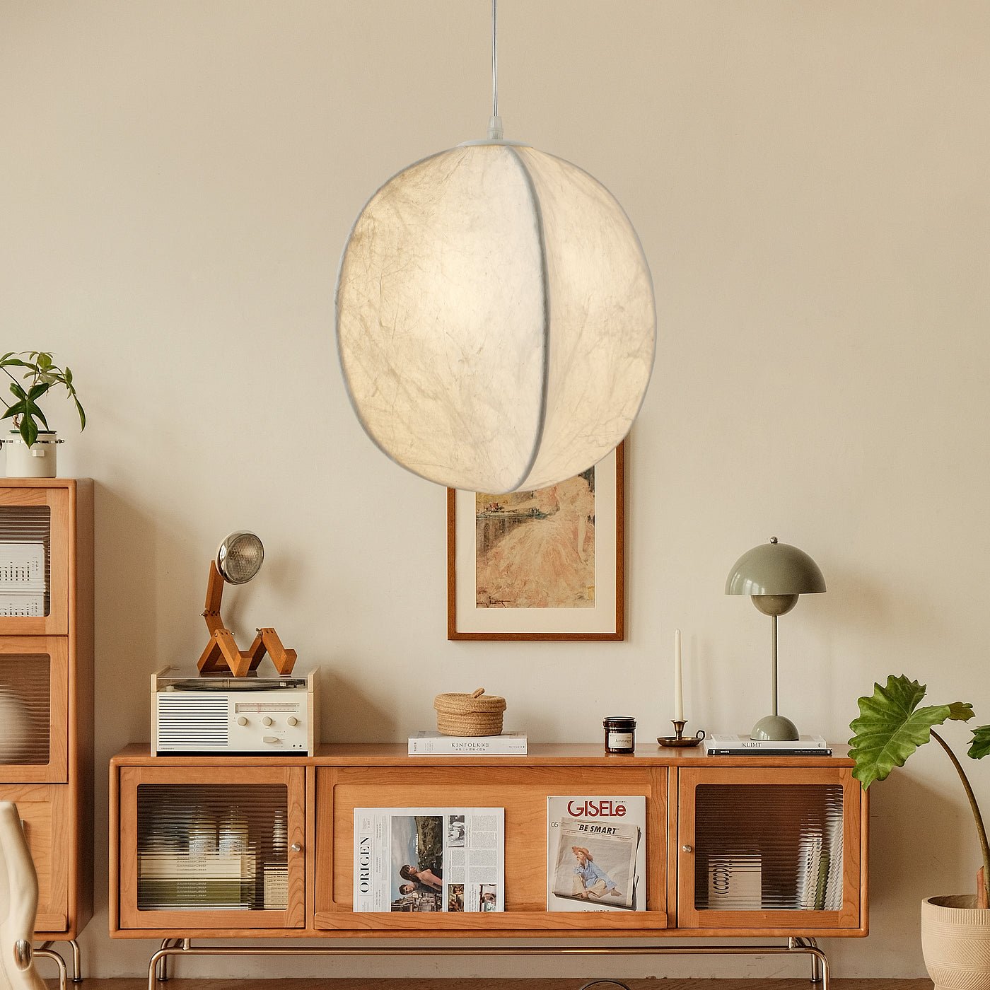 Lolimas Japandi Style Pendant Light