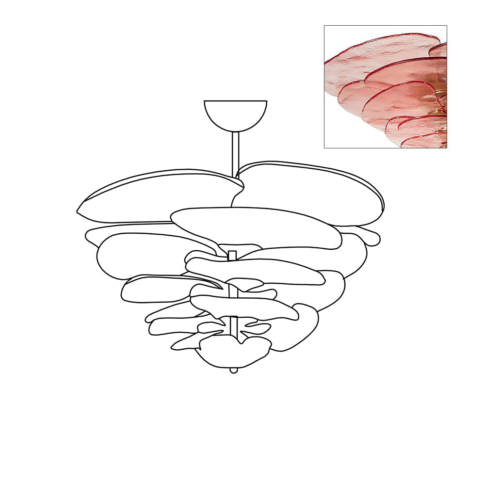 Linsey Flower Ceiling Light