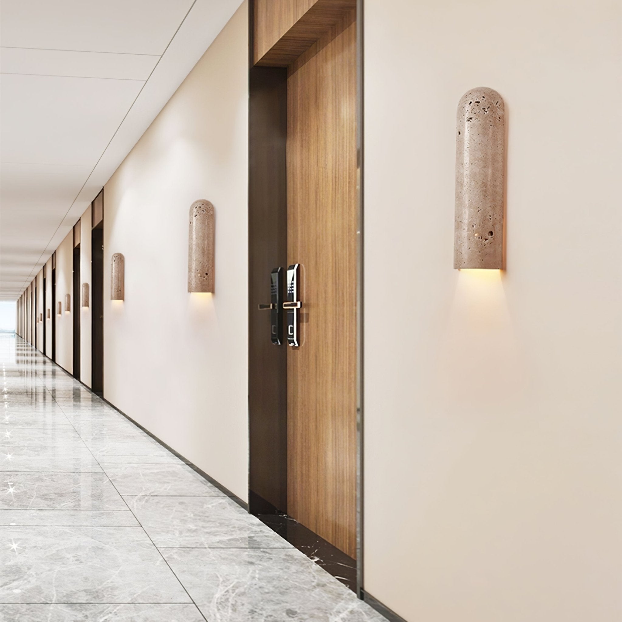 Liozane Travertine Wall Light