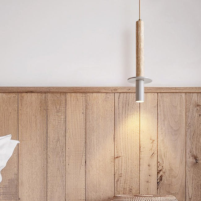 Sotene Travertine Pendant Light