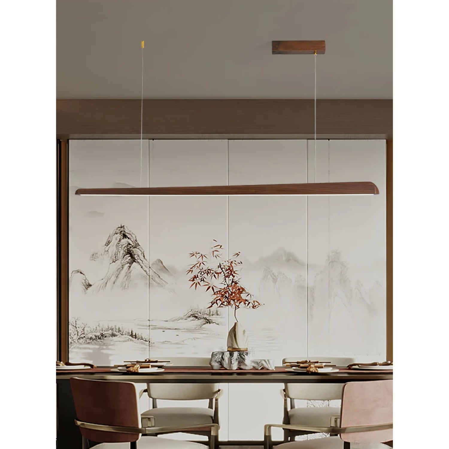 Trepaze Japandi Style Pendant Light