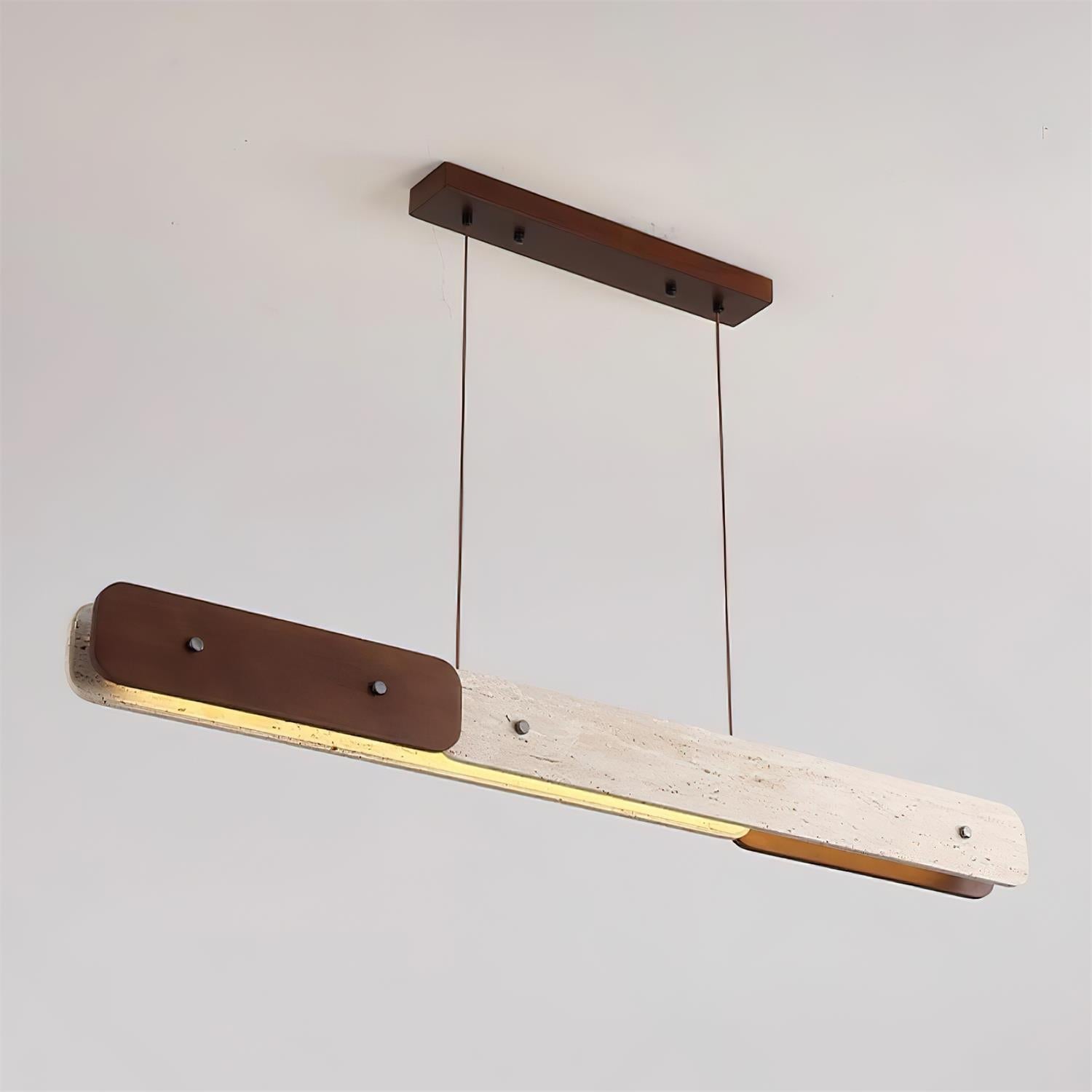 Lengave Travertine Pendant Light