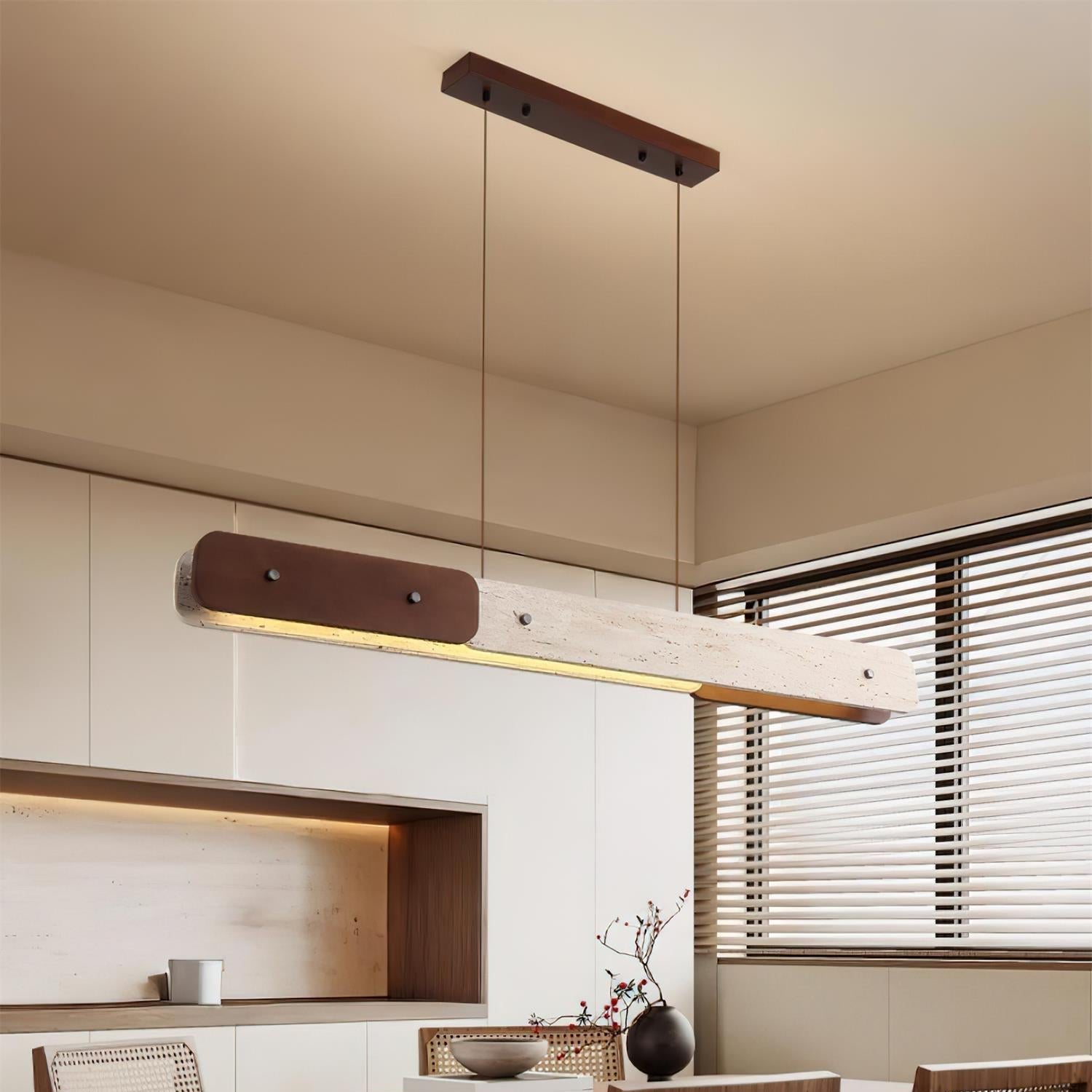 Lengave Travertine Pendant Light
