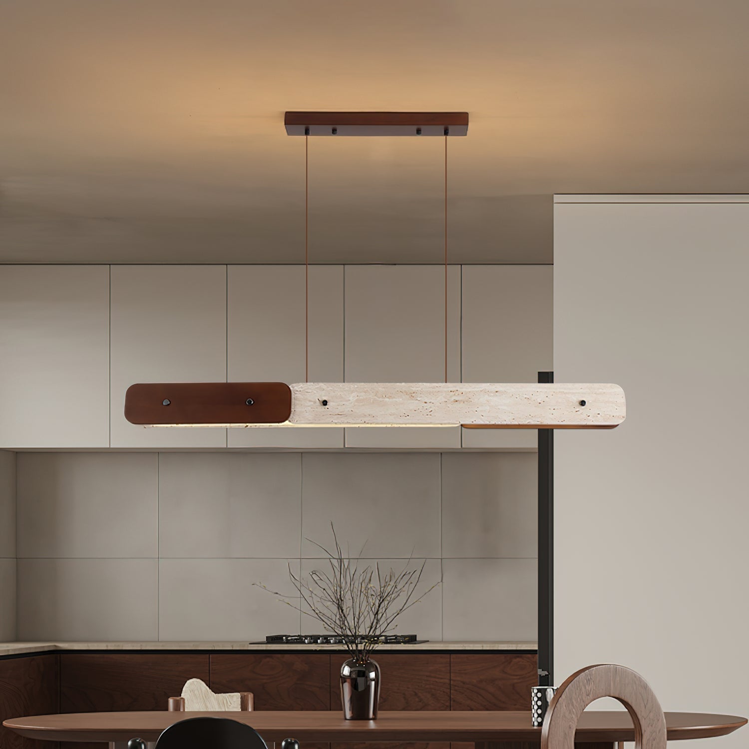 Lengave Travertine Pendant Light
