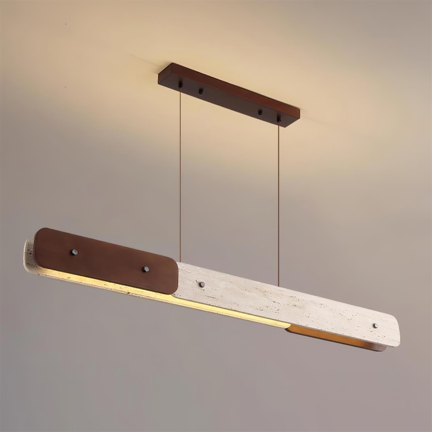 Lengave Travertine Pendant Light